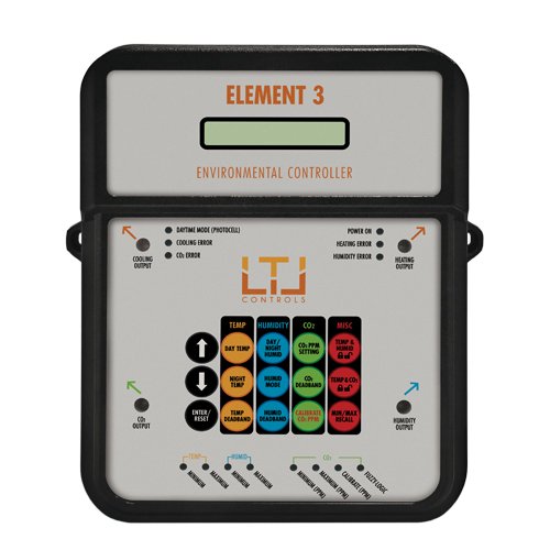 Element 3 Smart Environmental Controller for Grow Tents - Fans, CO2, Humidifiers