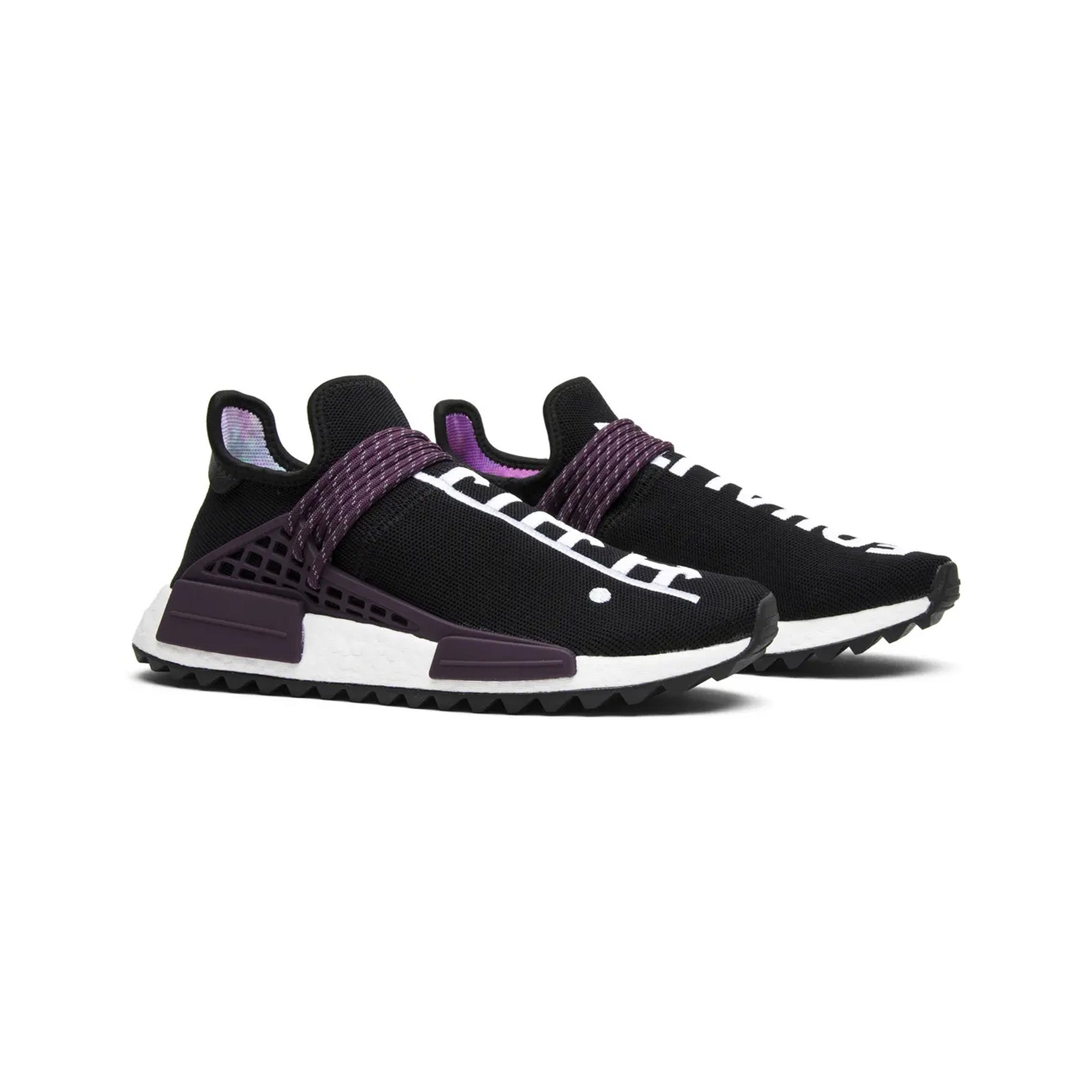 Adidas NMD x HU Pharrell Human Race Holi Festival Sneakers - Core Black | Limited Edition Running Shoes for Men & Women - Perfect for Gym, Jogging & Streetwear Fashion