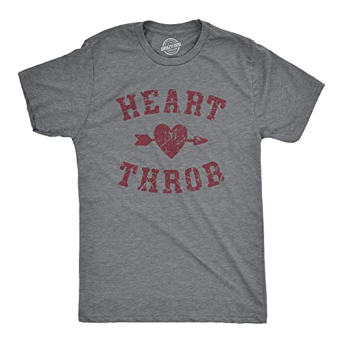 Dark Heather Grey - Heart Throb
