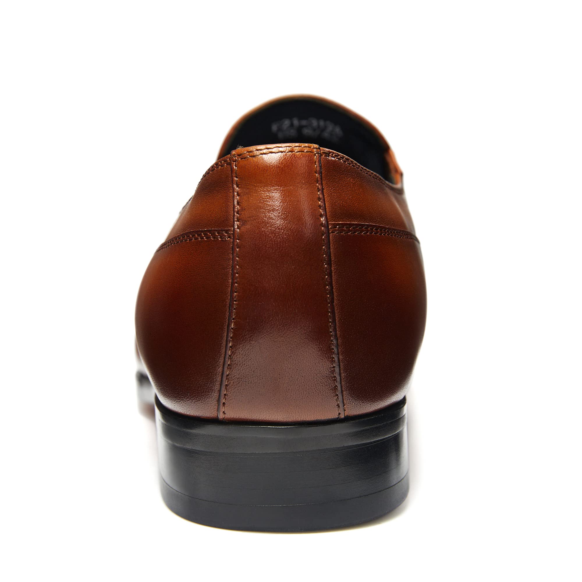 Premium FRASOICUS Men's Leather Slip-On Loafers - Comfortable Dress Shoes for Business & Formal Occasions - Ideal for Office, Weddings & Special Events
