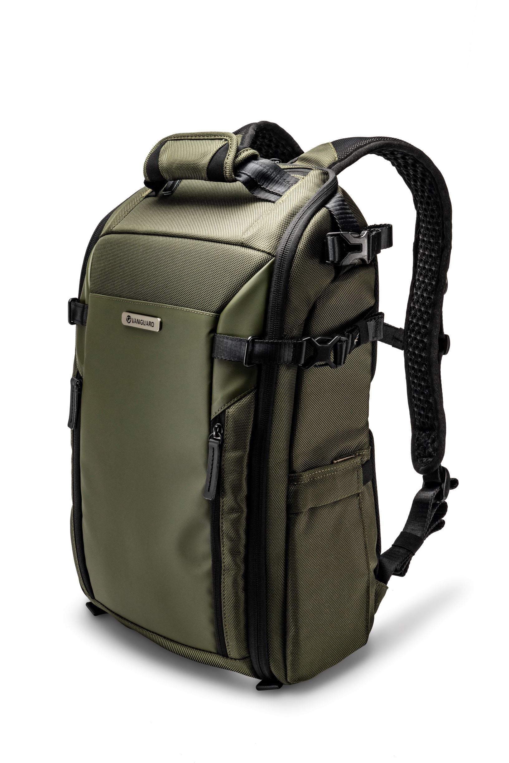 VEO SELECT 45BFM DSLR Camera Backpack - Waterproof Green Photography Bag for Travel & Outdoor Shooting - Perfect for Photographers, Hiking & Adventure Trips