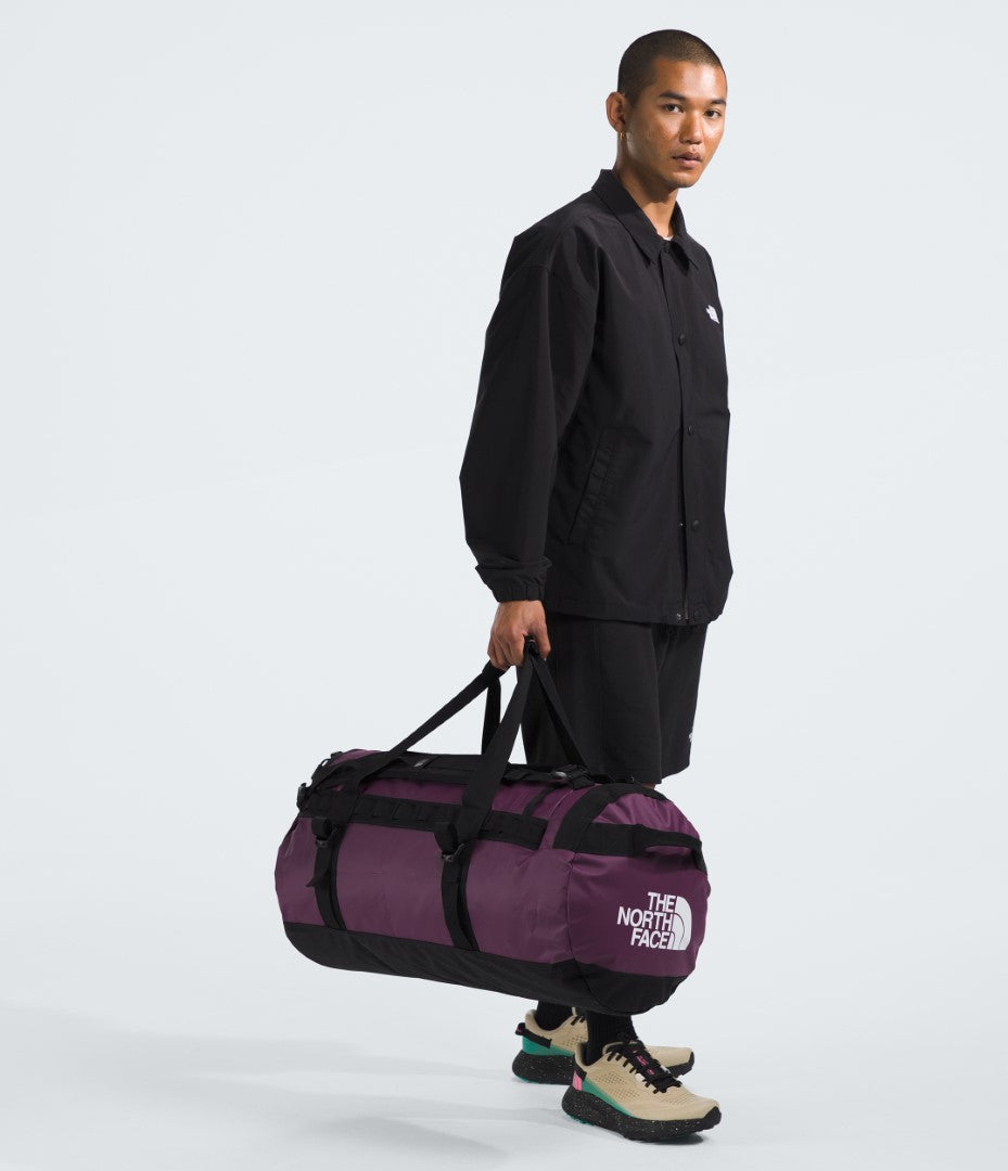Base Camp Duffel Bag M 71L - Durable Travel Duffel for Camping, Hiking & Outdoor Adventures - NF0A52SA Past Season - Perfect for Gear Storage & Weekend Getaways