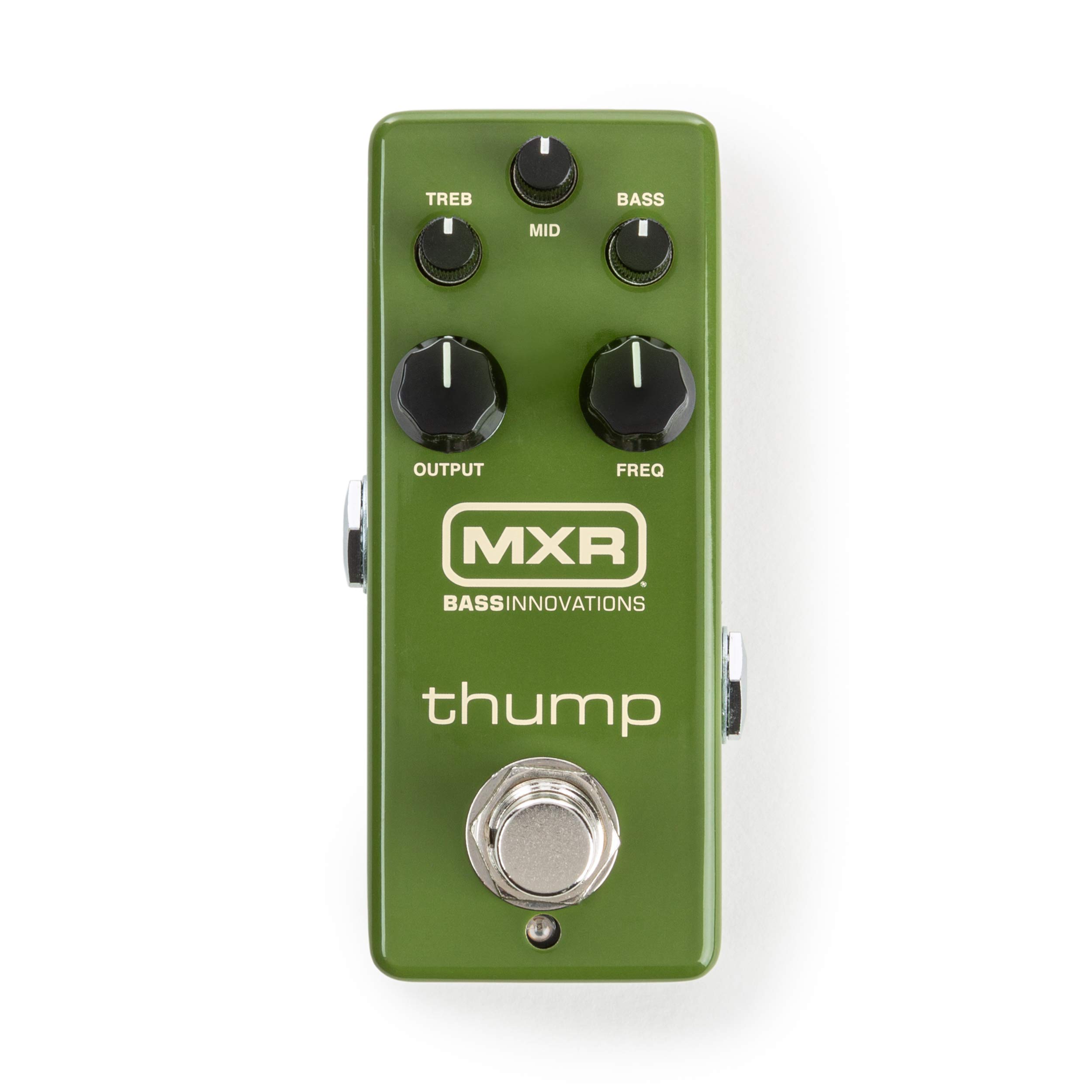 MXR Thump Bass Preamp Pedal - Professional Guitar Effects for Bass Players | Perfect for Live Performances & Studio Recording