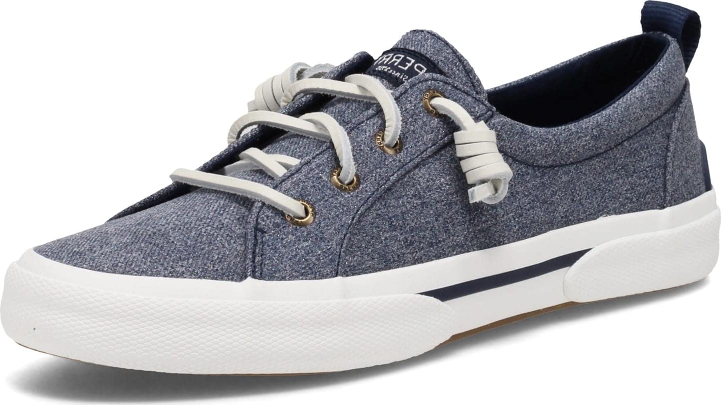 Sperry Women's Pier Wave LTT Sneakers - Comfortable Boat Shoes for Women | Water-Friendly Casual Walking & Sailing Shoes for Outdoor Activities