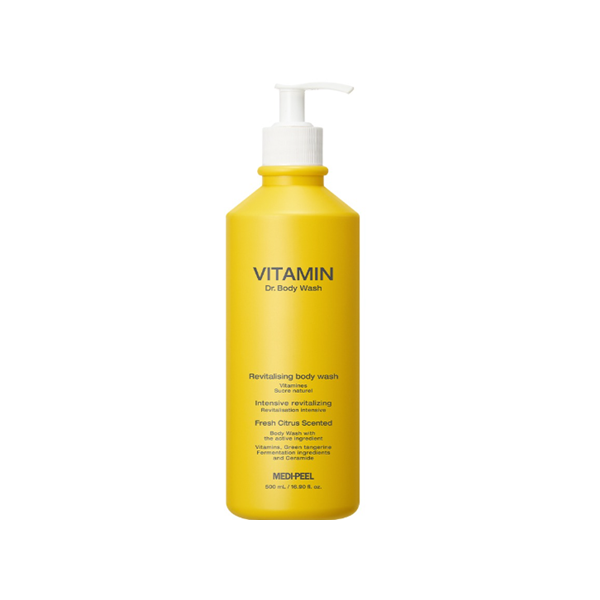 Medi Peel Vitamin Dr. Body Wash - Hydrating & Nourishing Shower Gel for Smooth Skin | Perfect for Daily Use, Post-Workout & Spa Day