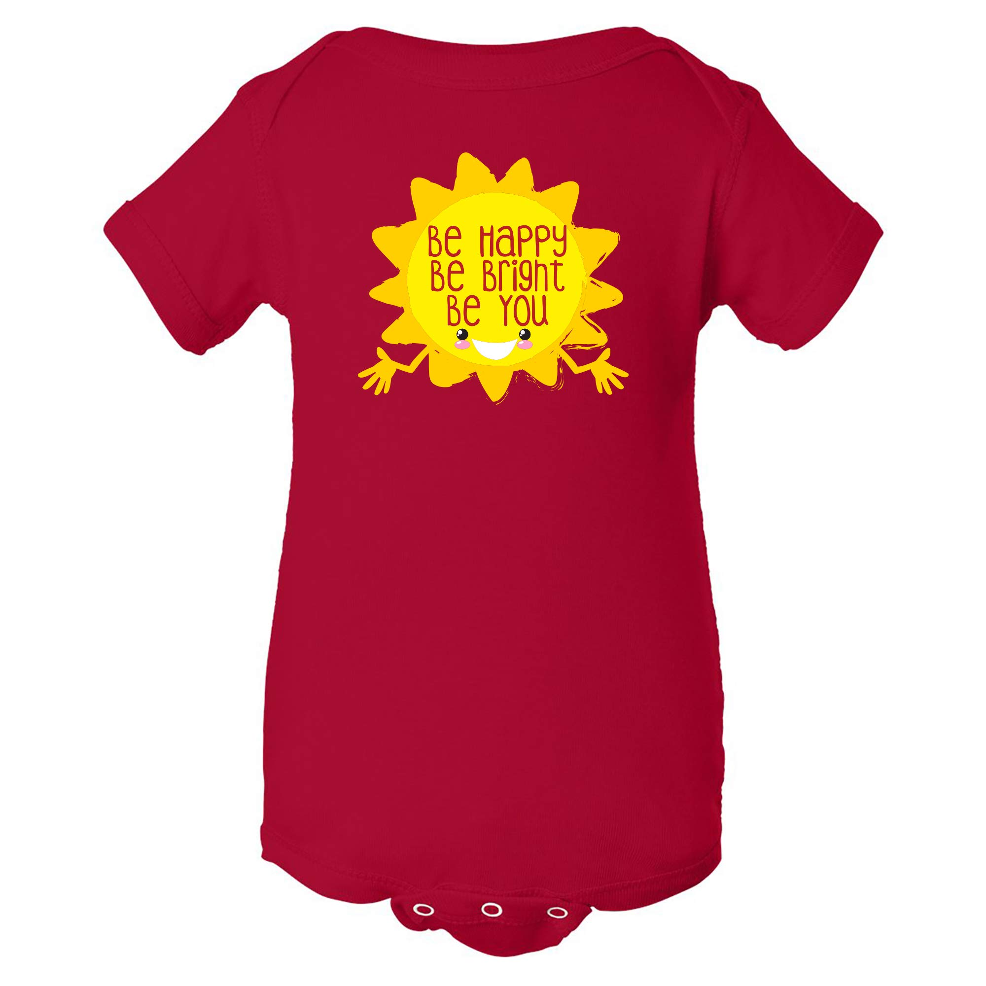 Joyful Cute Sun Sunshine Smile Baby Bodysuit - Soft Cotton Infant Onesie for Newborns & Toddlers - Perfect for Playtime, Photo Shoots & Everyday Outfits
