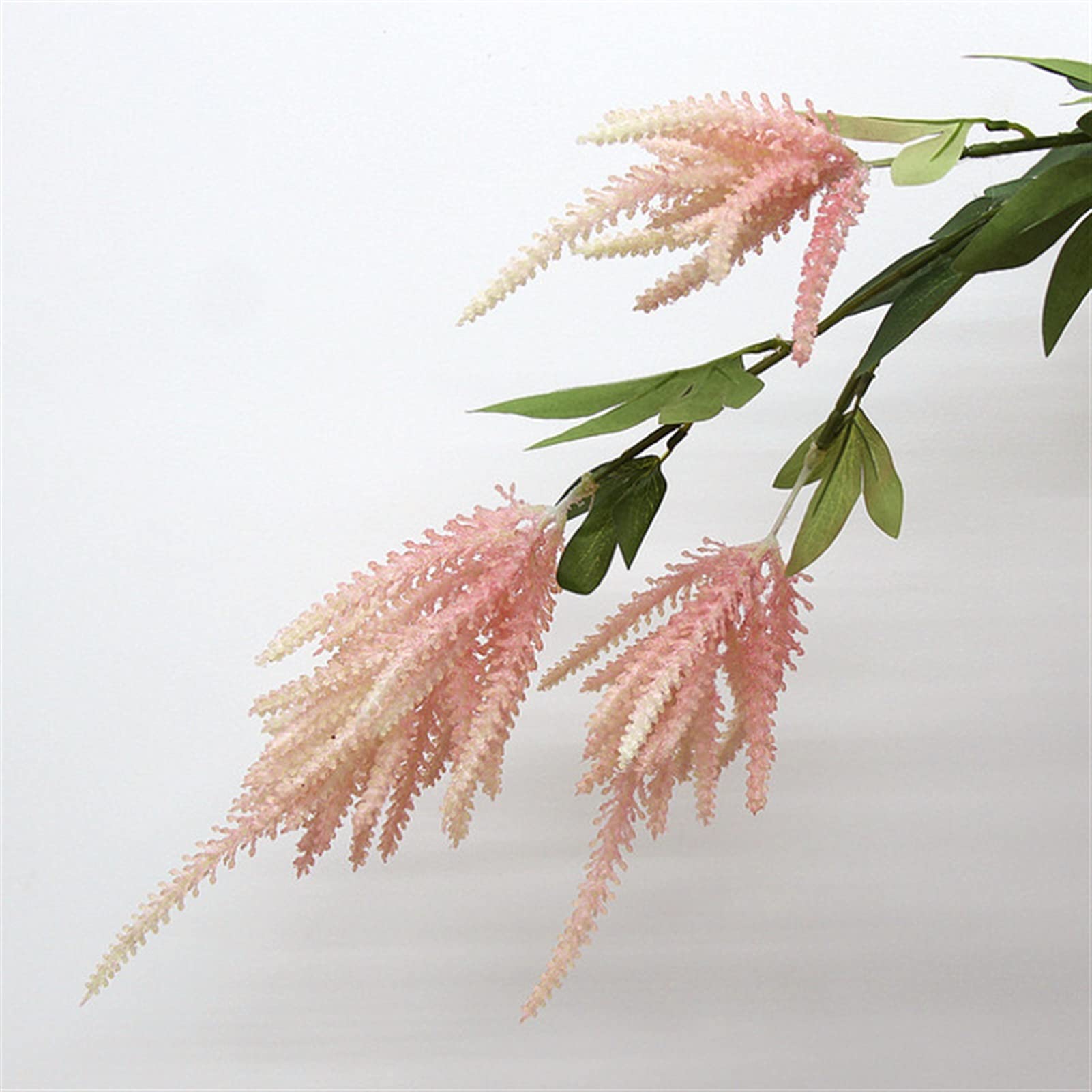SJWA 3-Pack Pink Astilbe Artificial Flowers for Wedding Bouquets, Party Decor, Home & Room Decoration - Realistic Plastic Fake Flowers for Centerpieces, Tablescapes & DIY Floral Arrangements