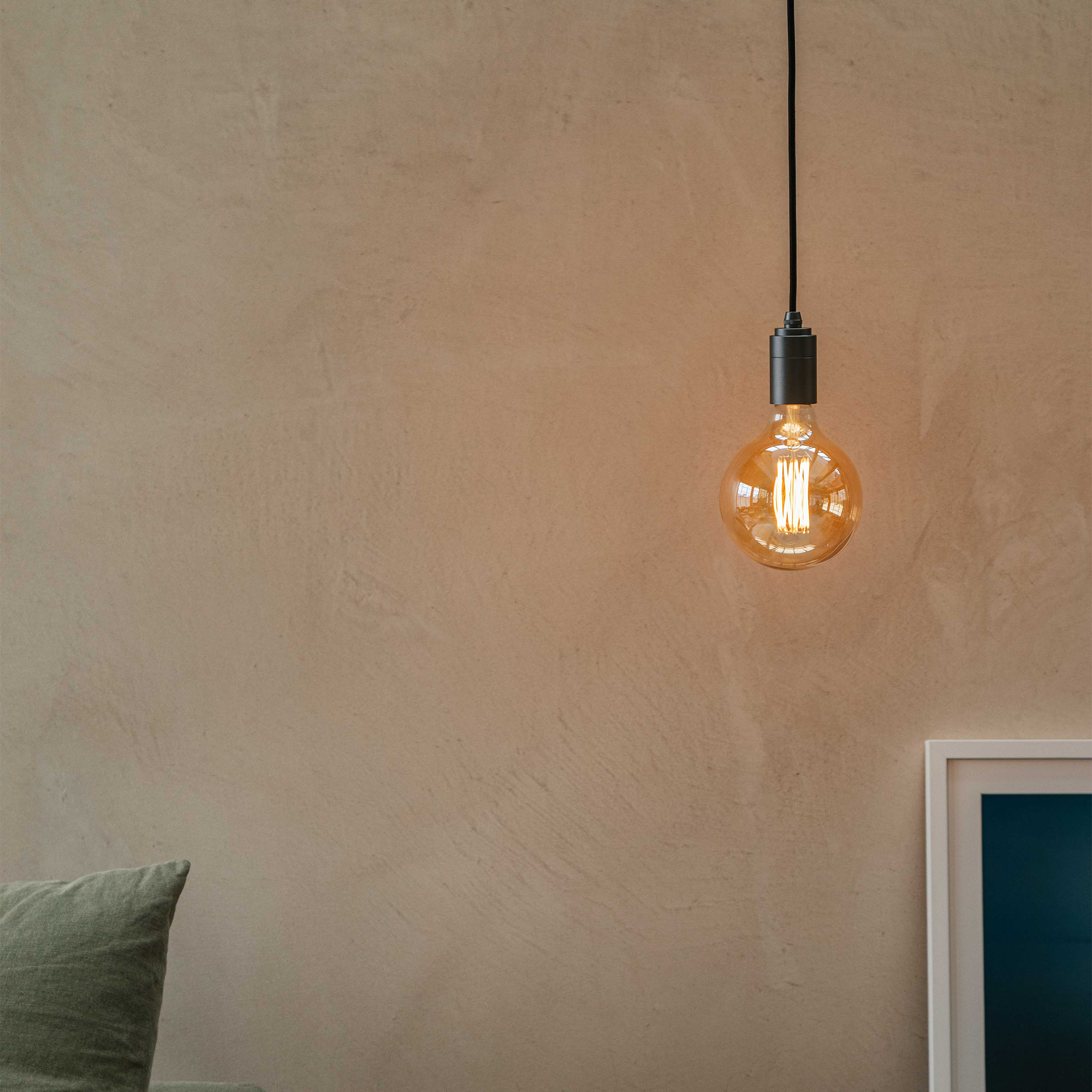 Handcrafted Walnut Gaia Pendant Light - Modern Wooden Ceiling Lamp for Dining Room, Kitchen Island & Bedroom Lighting