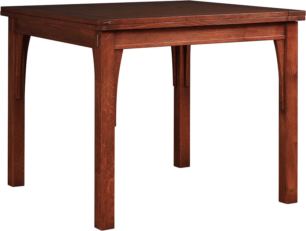Foldable Flip Top Table - Space Saving Dining Table for Small Spaces, Kitchen, Apartment, or Outdoor Use