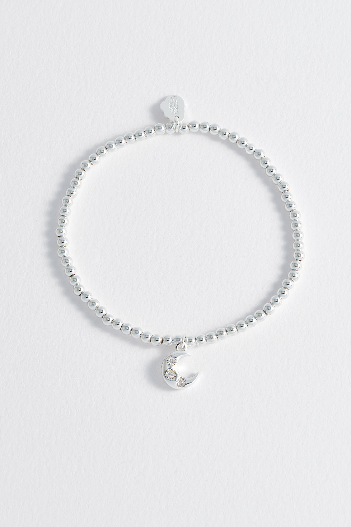 CZ Moon Bracelet for Women - Elegant Cubic Zirconia Moon Charm Bracelet - Perfect for Gifts, Parties & Everyday Wear
