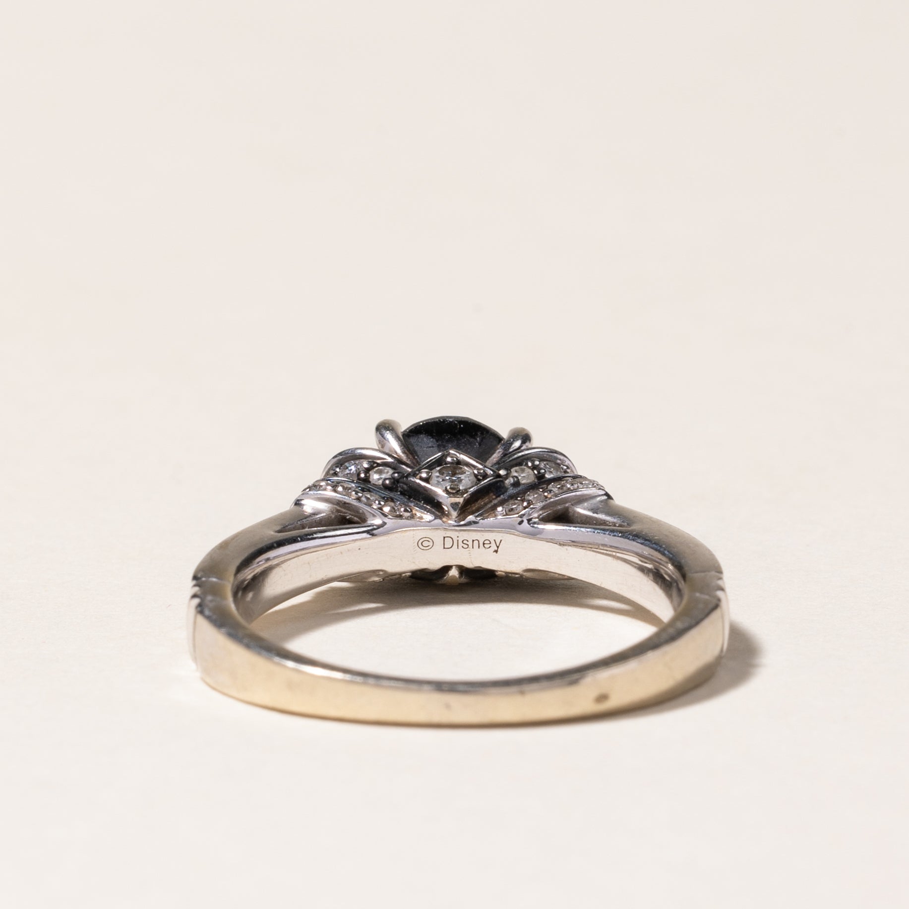 1.00ct Black & White Diamond Engagement Ring for Women | 0.604ctw | Size 7 | Wedding Proposal, Anniversary Gift, Bridal Jewelry