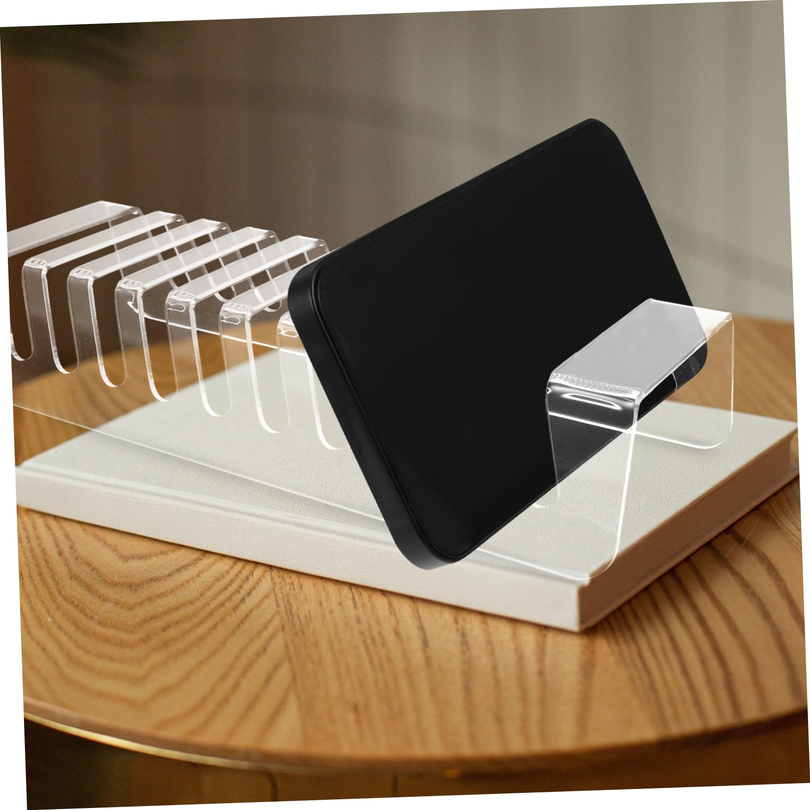 DOITOOL Desk Phone Charging Holder & Organizer Stand - Compact Design for Office, Home, and Car Use