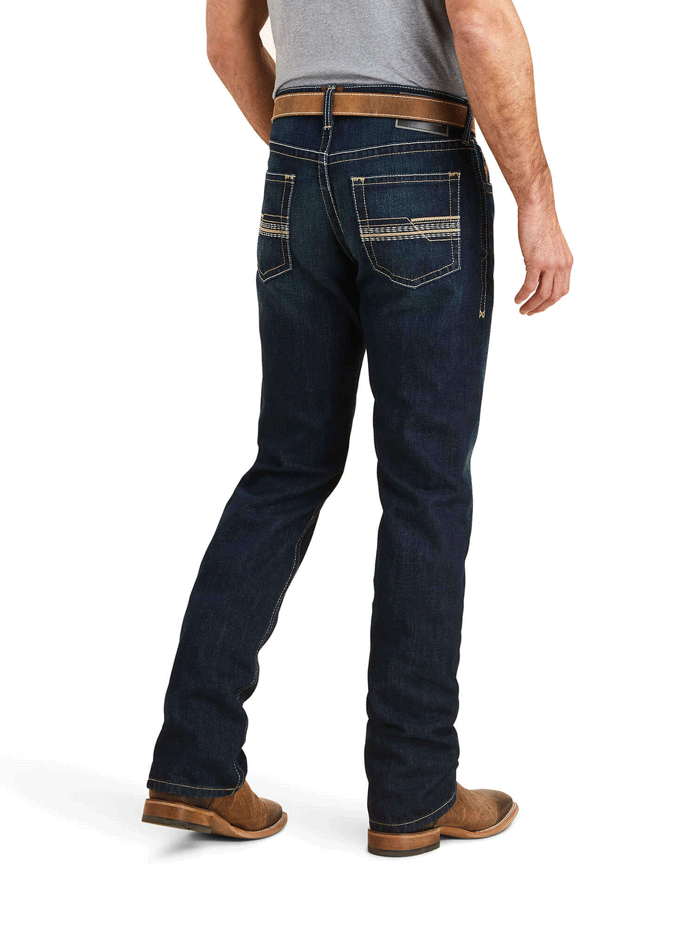Ariat Men's M5 Straight Winfield Jean - Classic Fit, Durable Denim for Work & Casual Wear | Perfect for Cowboy Boots, Riding & Everyday Style