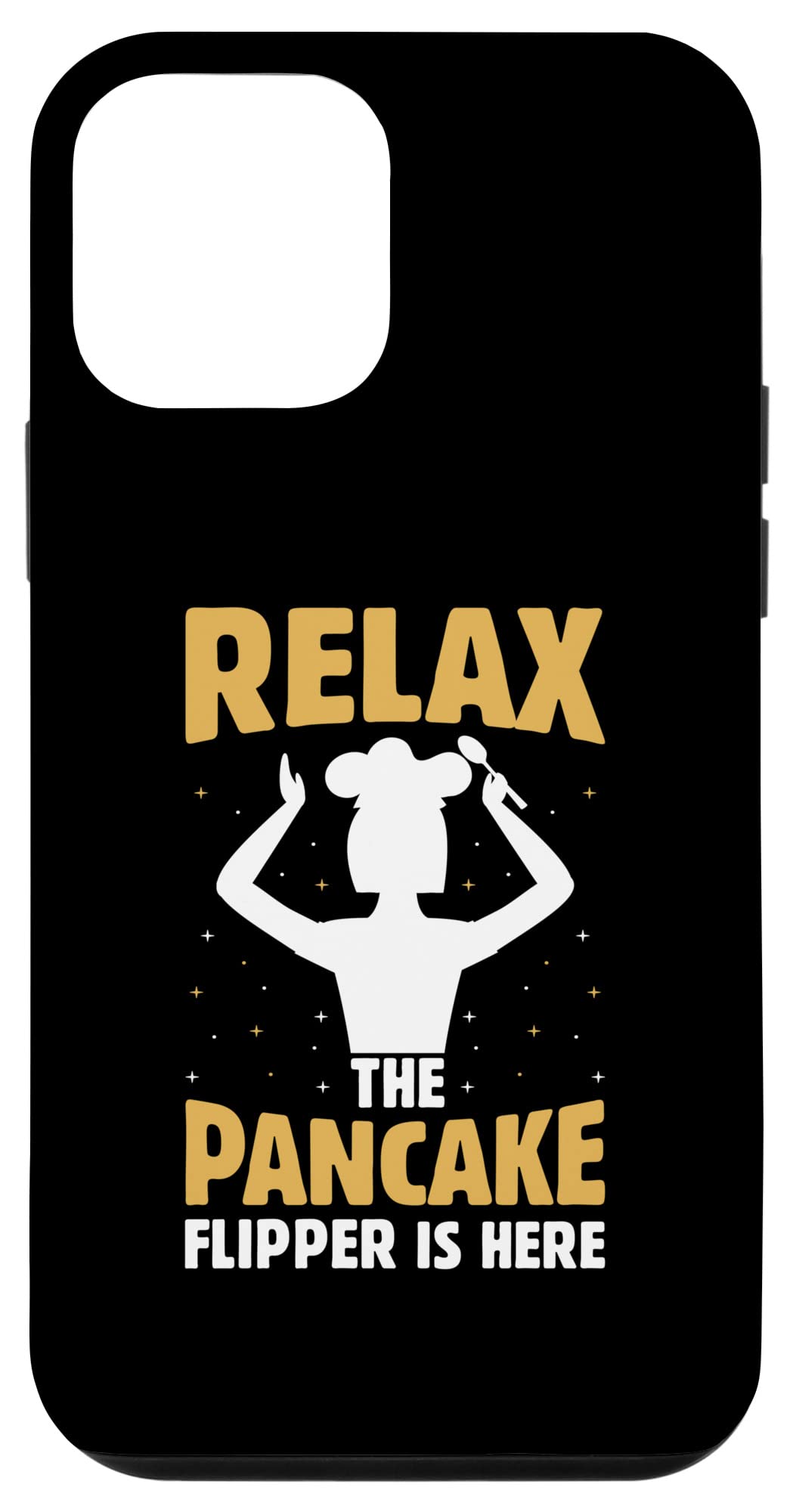 iPhone 12 Mini Pancake Flipper Case - Funny Novelty Phone Cover with Frying Pan Design - Perfect for Cooking Enthusiasts & Prank Gifts