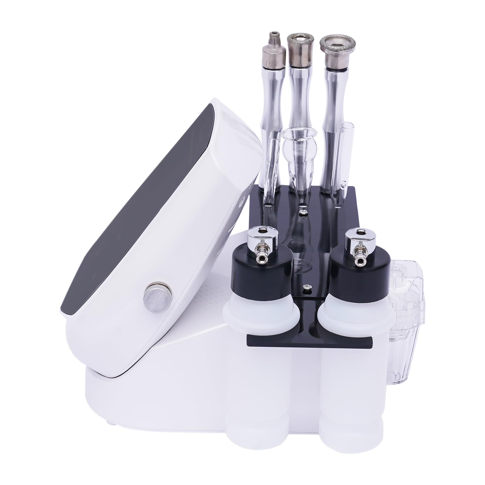 Professional 3-in-1 Diamond Microdermabrasion Machine with Touch Screen & 9 Sculpting Heads - At-Home Facial Skin Care Device for Exfoliation, Wrinkles & Blackheads | Perfect for Spa, Salon & Personal Skincare Routine