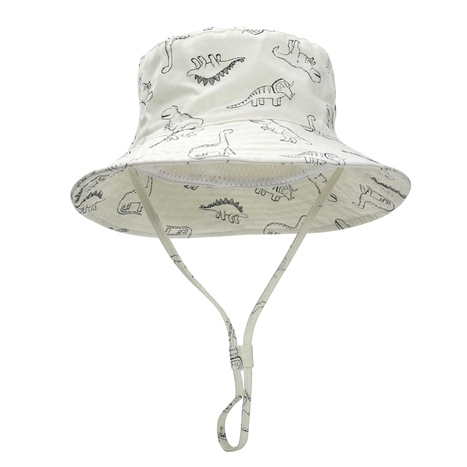 UPF 50+ Baby Girls Sun Hat - Adjustable Wide Brim Summer Beach Hat for Infants & Toddlers - Perfect for Outdoor Play, Pool Days & Beach Trips