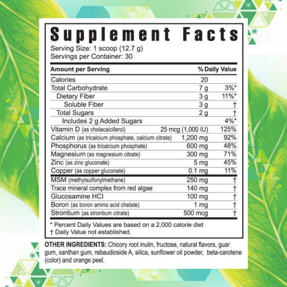 Youngevity Beyond Osteo FX - Tropical Vanilla Flavor | Bone & Joint Support Supplement | Multi-Vitamin Powder for Adults | 6 Canisters (30 Servings Each) | Ideal for Active Lifestyles & Senior Wellness