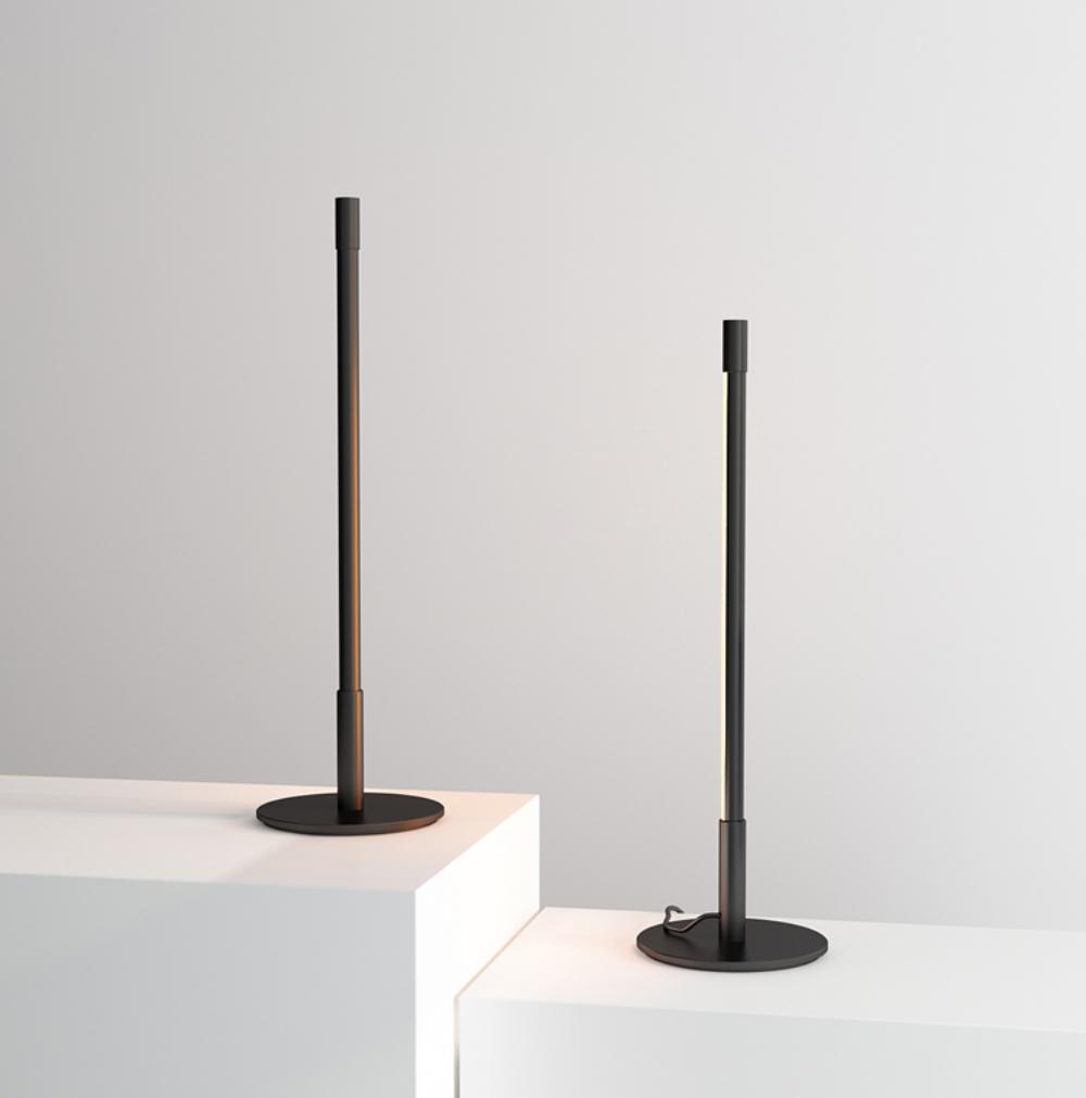 Modern Linear LED Table Lamp - Adjustable Brightness, Energy Efficient Desk Light for Home Office, Study & Reading