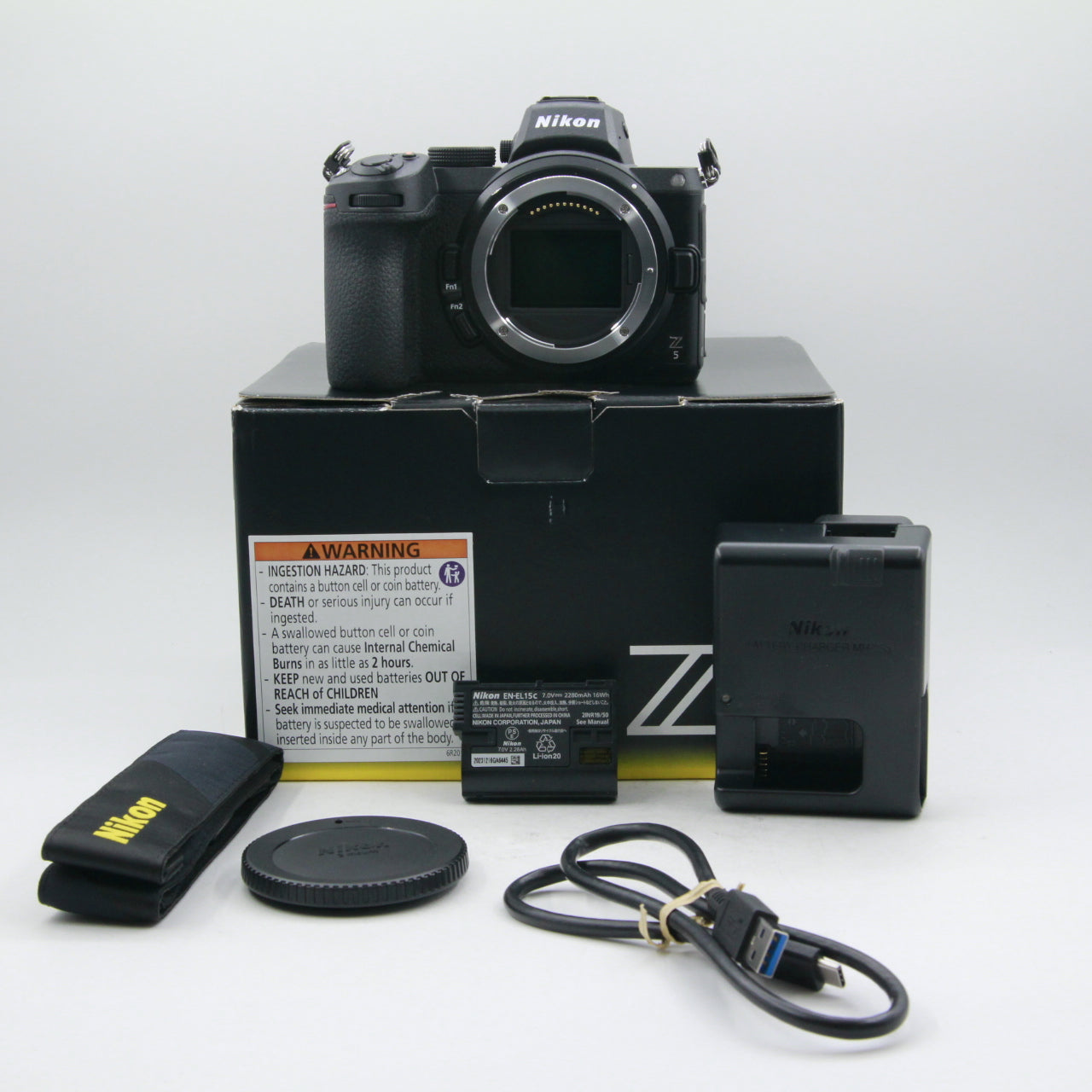 Nikon Z 5 Mirrorless Digital Camera Body Only - Excellent Open Box Condition | Perfect for Travel Photography & Vlogging