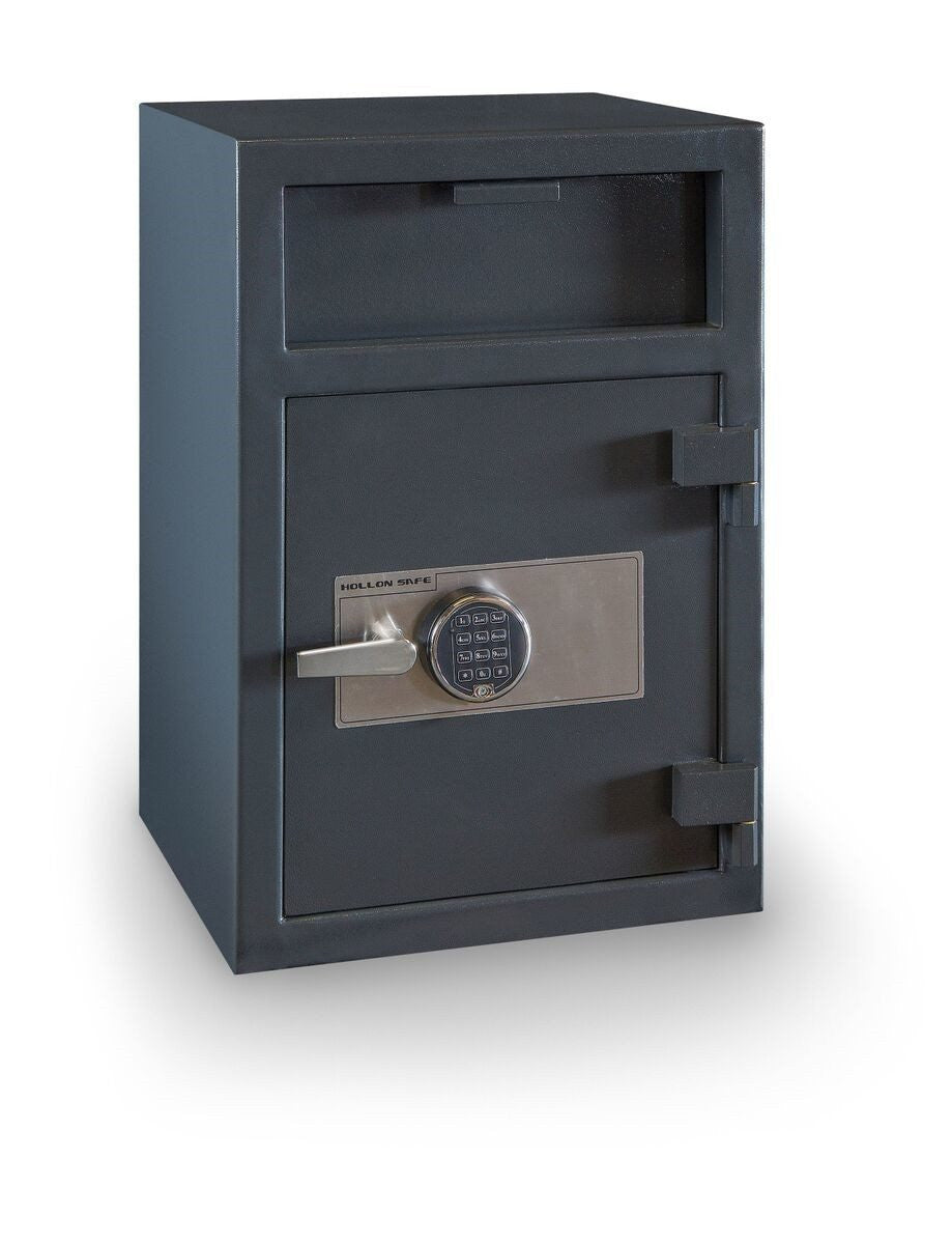 Hollon FD 3020E Electronic Depository Safe - High Security Cash Drop Box for Business, Retail & Banking Use