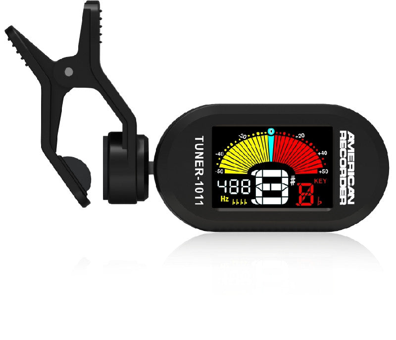 Full Color Chromatic Guitar Tuner - Accurate Pitch Detection for Acoustic & Electric Guitars - Perfect for Live Performances & Studio Recording