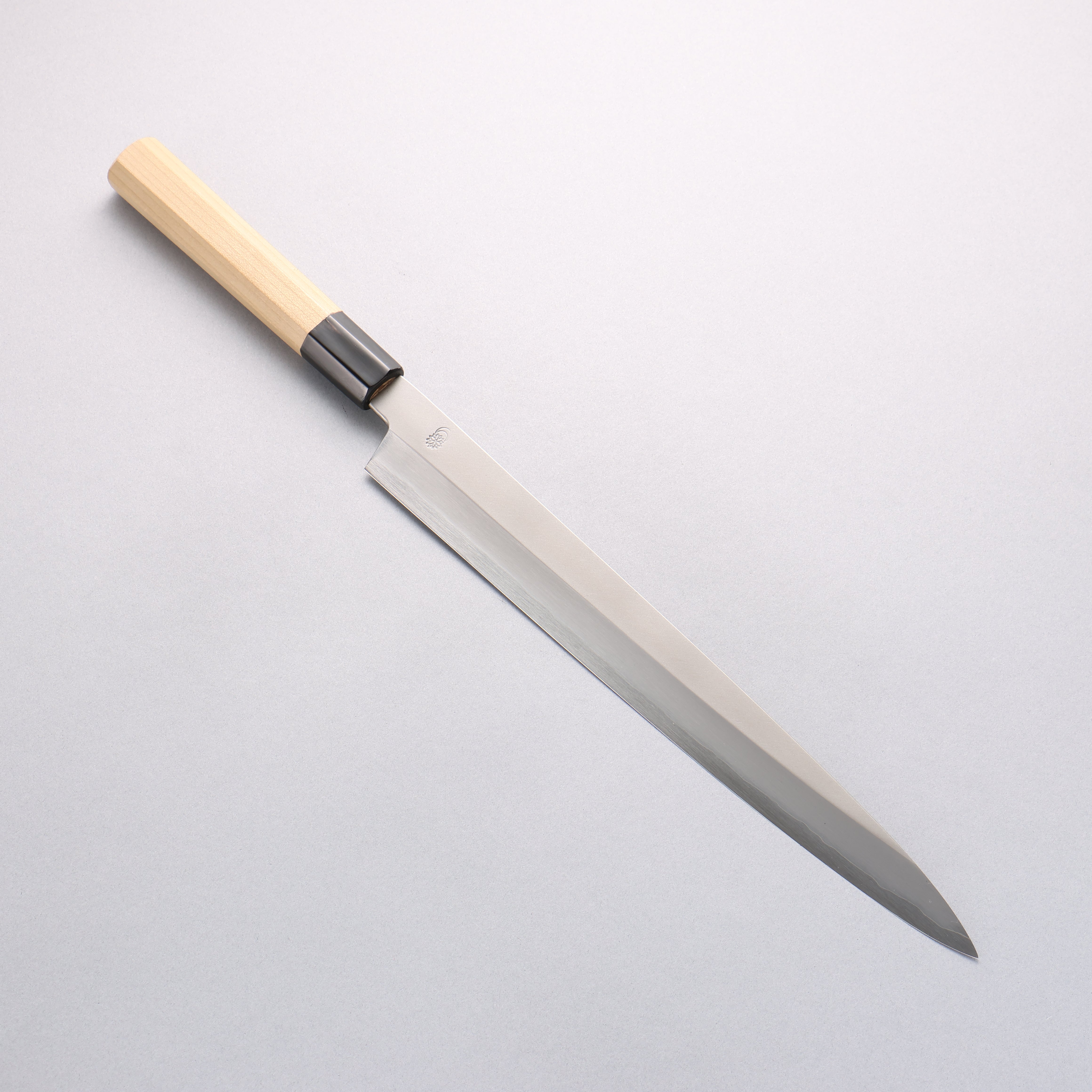 Premium Kikuzuki Silver Steel No.3 Yanagiba Sushi Knife 300mm - Magnolia Wood Handle - Professional Japanese Sushi Chef Knife for Slicing Fish, Sashimi & Sushi Preparation