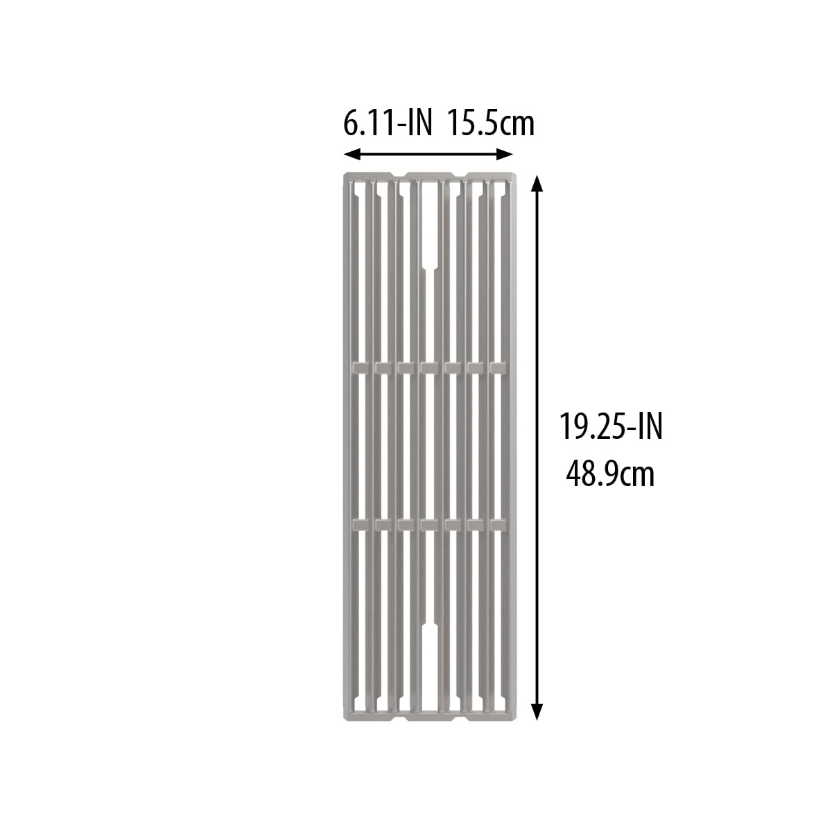 Broil King 11249 Stainless Steel Cooking Grid - Heavy Duty Cast Iron Replacement for Imperial & Regal Series Grills - Perfect for Backyard BBQs, Camping & Outdoor Cooking