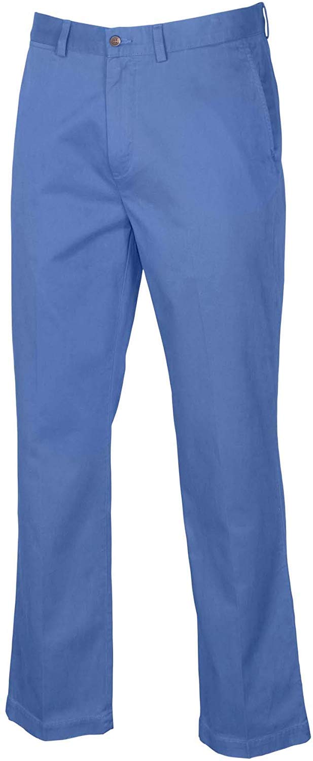 Big & Tall Men's Classic Fit Stretch Chino Pants - Comfortable Office & Casual Wear for Plus Size Gentlemen
