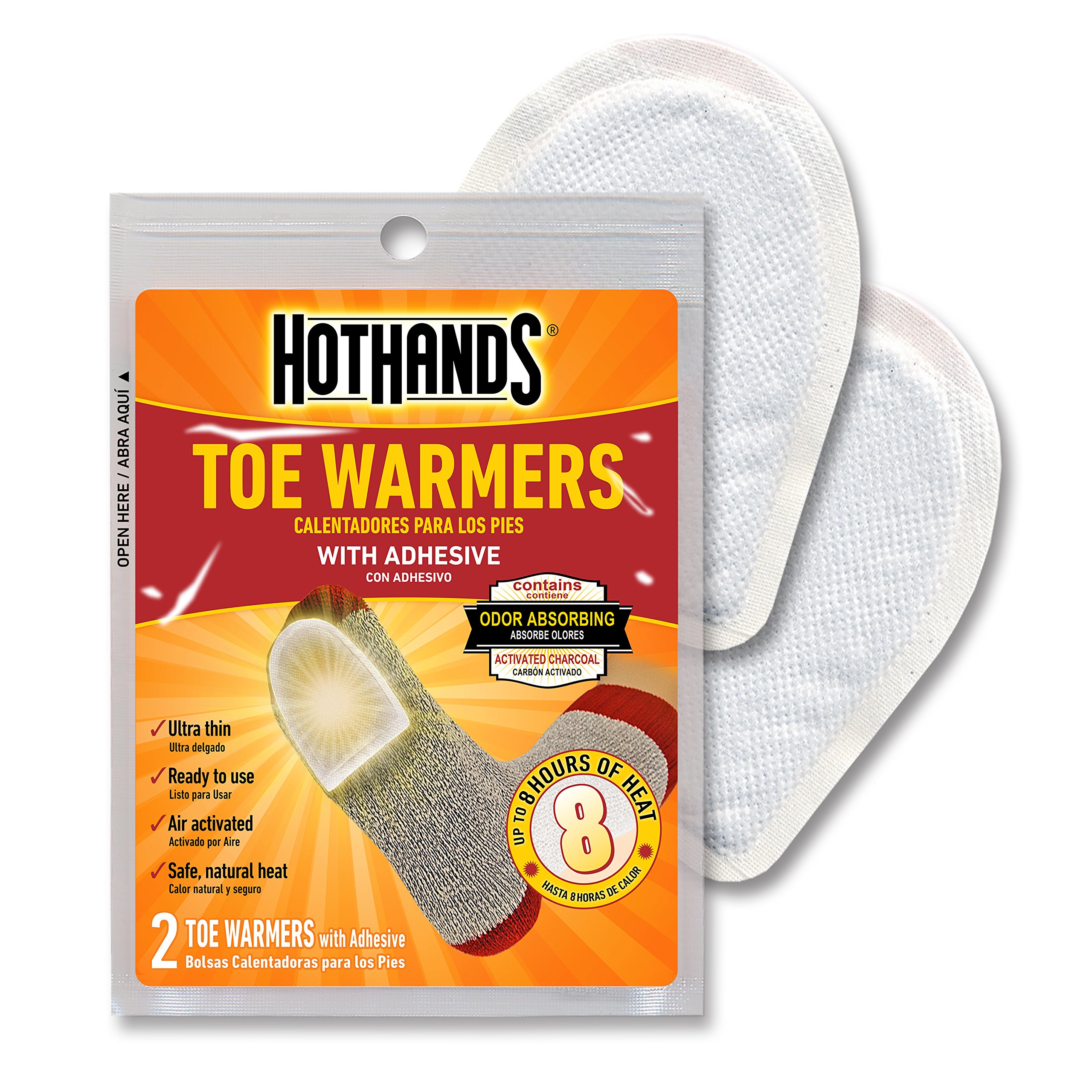 HotHands Toe, Hand & Body Warmer Variety Pack - 40-Hour Air Activated Heat Pads for Winter Outdoor Activities, Hunting, Camping & Cold Weather Protection