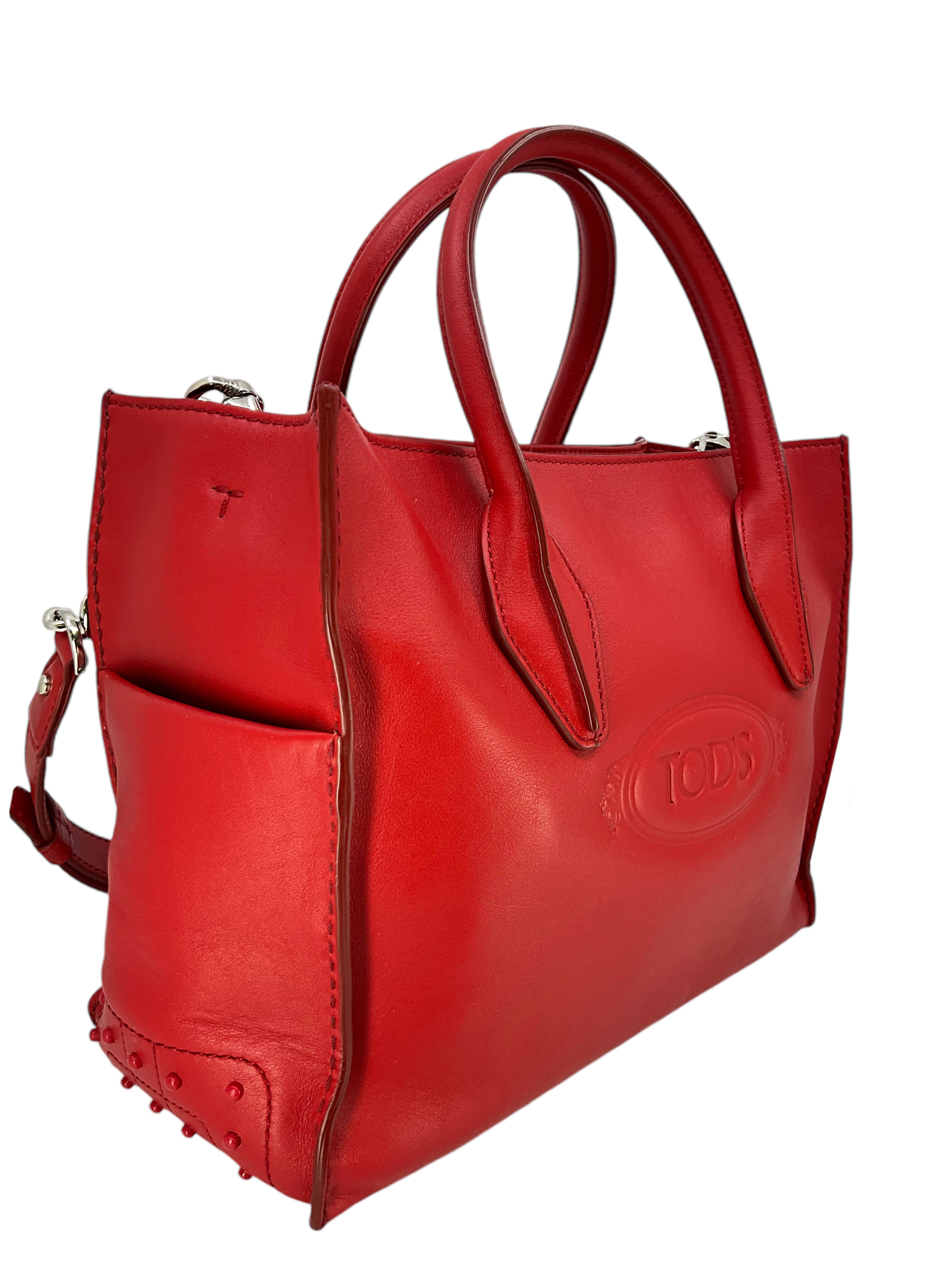 TOD'S Micro Alber Elbaz X Shopping Bag - Stylish Leather Crossbody Purse for Women | Perfect for Work, Travel & Everyday Use