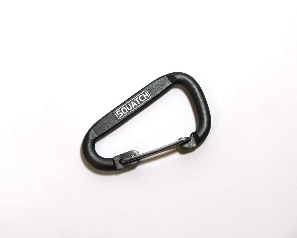 Bigfoot Keychain Bottle Opener with Carabiner - Microsquatch Charm for Hiking, Camping & Outdoor Enthusiasts - Perfect Sasquatch Fan Gift (USA Designed) - Ideal for Backpacks, Coolers & Outdoor Adventures