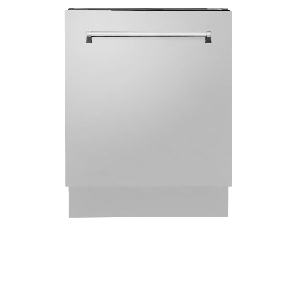 ZLINE 48-Inch Stainless Steel Dual Fuel Range Kitchen Package with Range Hood, Microwave Drawer, Dishwasher & Wine Cooler - Professional Grade Appliances for Modern Kitchens | Perfect for Home Chefs & Entertaining Guests