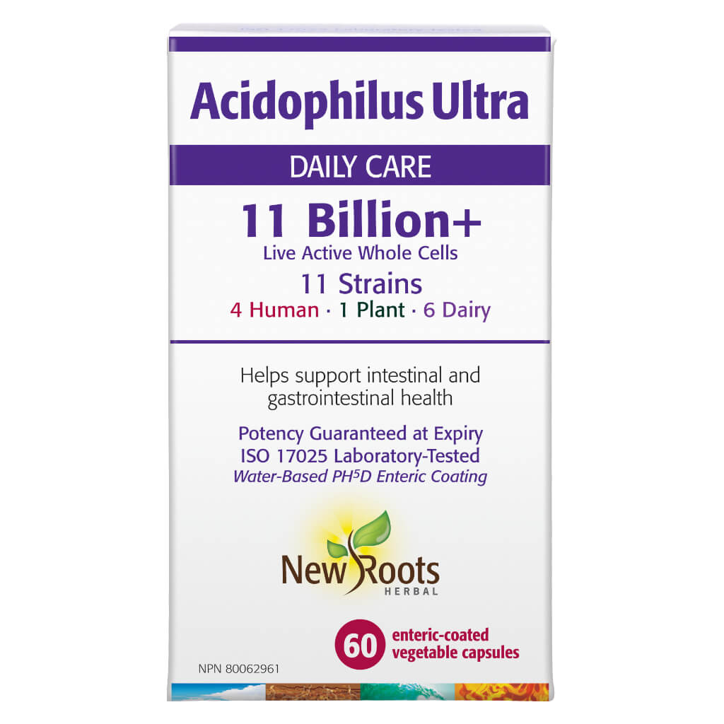 Ultra Acidophilus Probiotic Supplement for Gut Health & Digestion Support - Daily Immune Booster for Men & Women