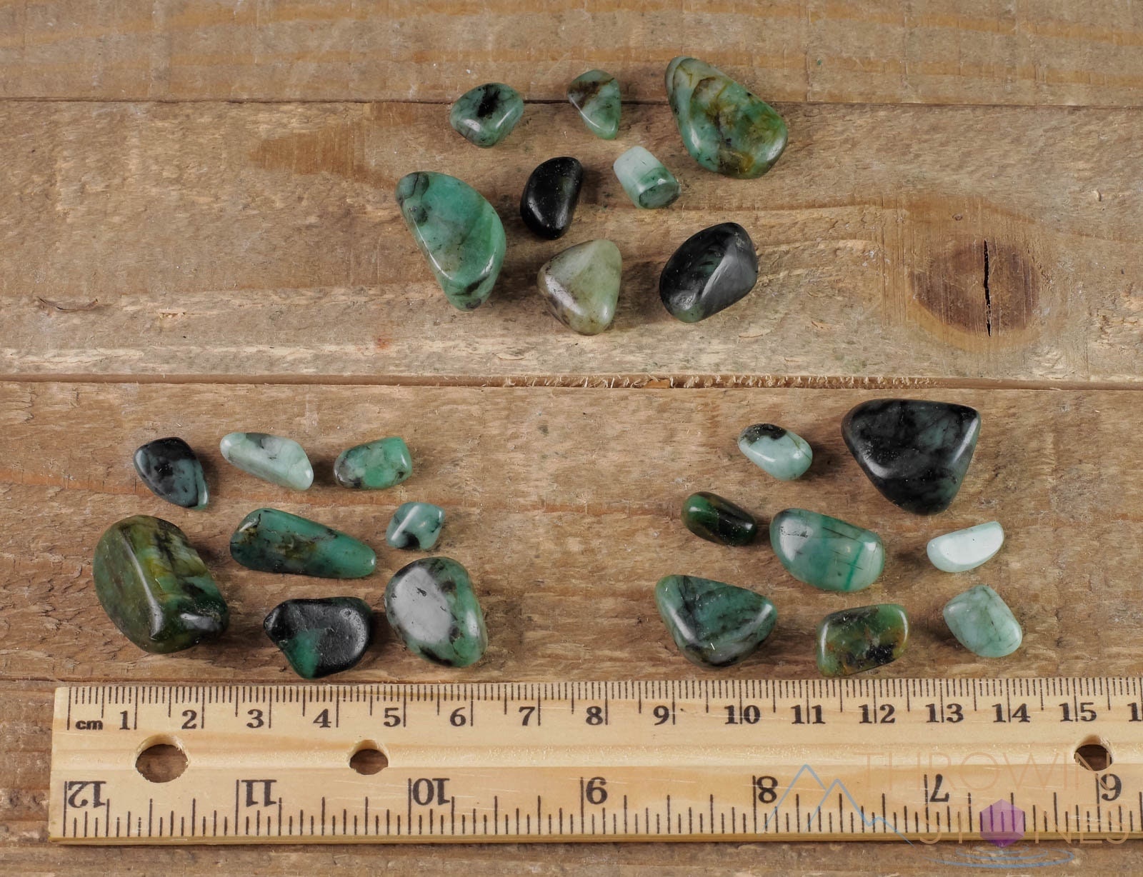 EMERALD Tumbled Stones - Natural Healing Crystals for Birthstone Jewelry, Meditation & Self Care (E0318) | Perfect for Chakra Balancing, Home Decor & Spiritual Gifts