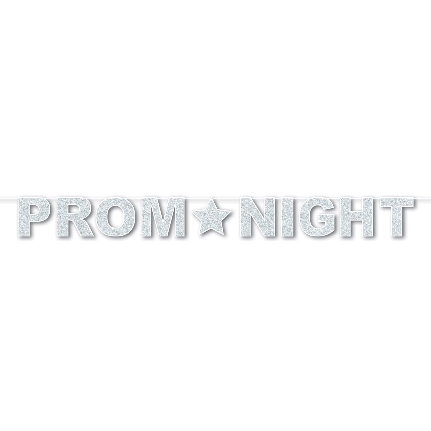 Sparkling Glitter Party Streamers for Prom Night Decorations - 12 Pack | Elegant & Shiny Party Supplies for Dances, Weddings & Celebrations