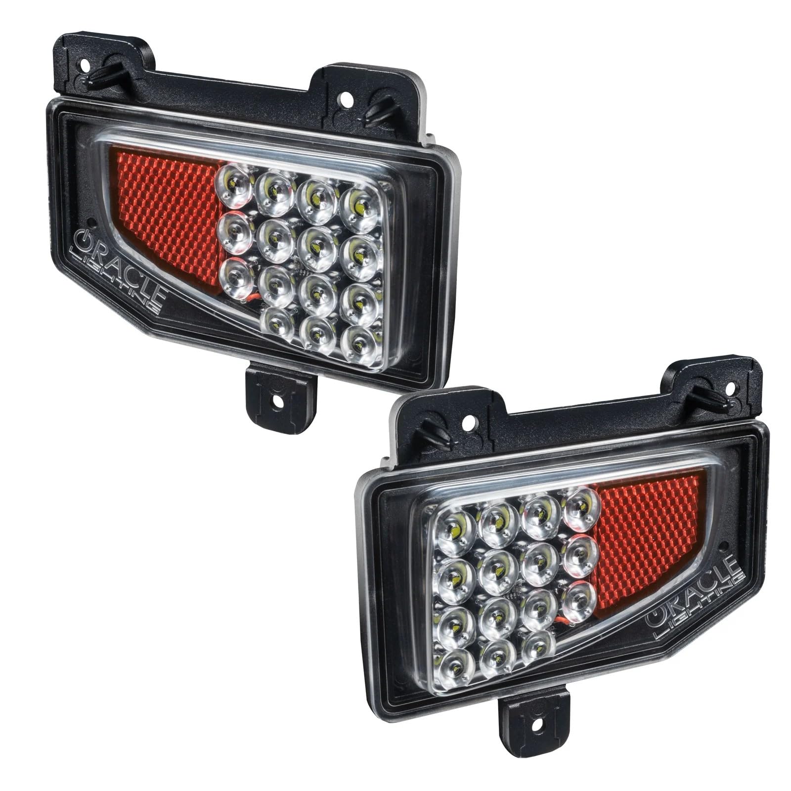 ORACLE Lighting 5878-504 LED Reverse Lights for 2020-2024 Jeep Gladiator JT - 1500+ Lumens, Direct Replacement Bumper Lights - Perfect for Night Driving, Off-Roading & Enhanced Back-Up Safety