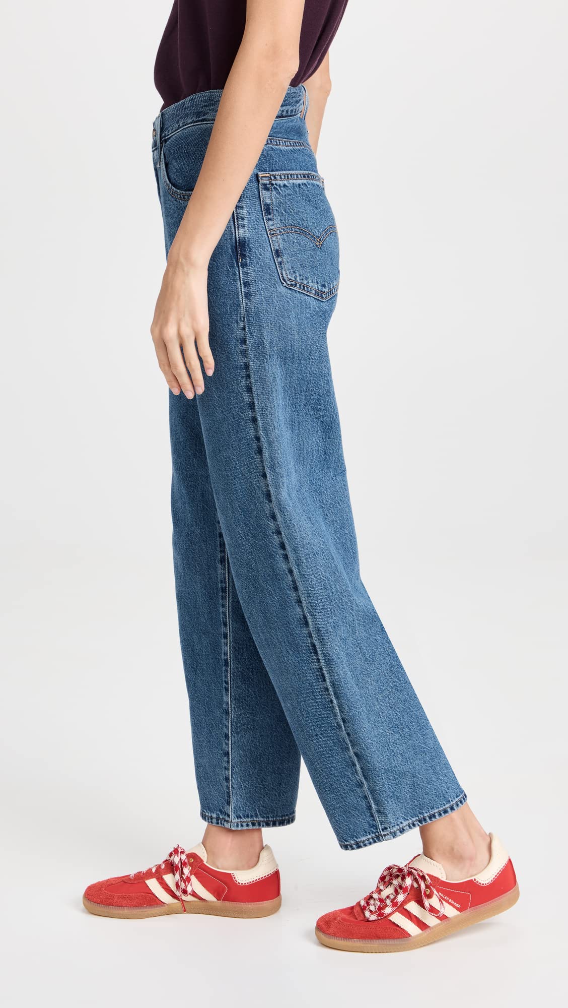Levi's Women's Baggy Dad Jeans - High Waisted Relaxed Fit Vintage Denim Pants for Casual Outfits & Streetwear Style | Perfect for Everyday Wear, Weekend Outings and Fashionable Looks