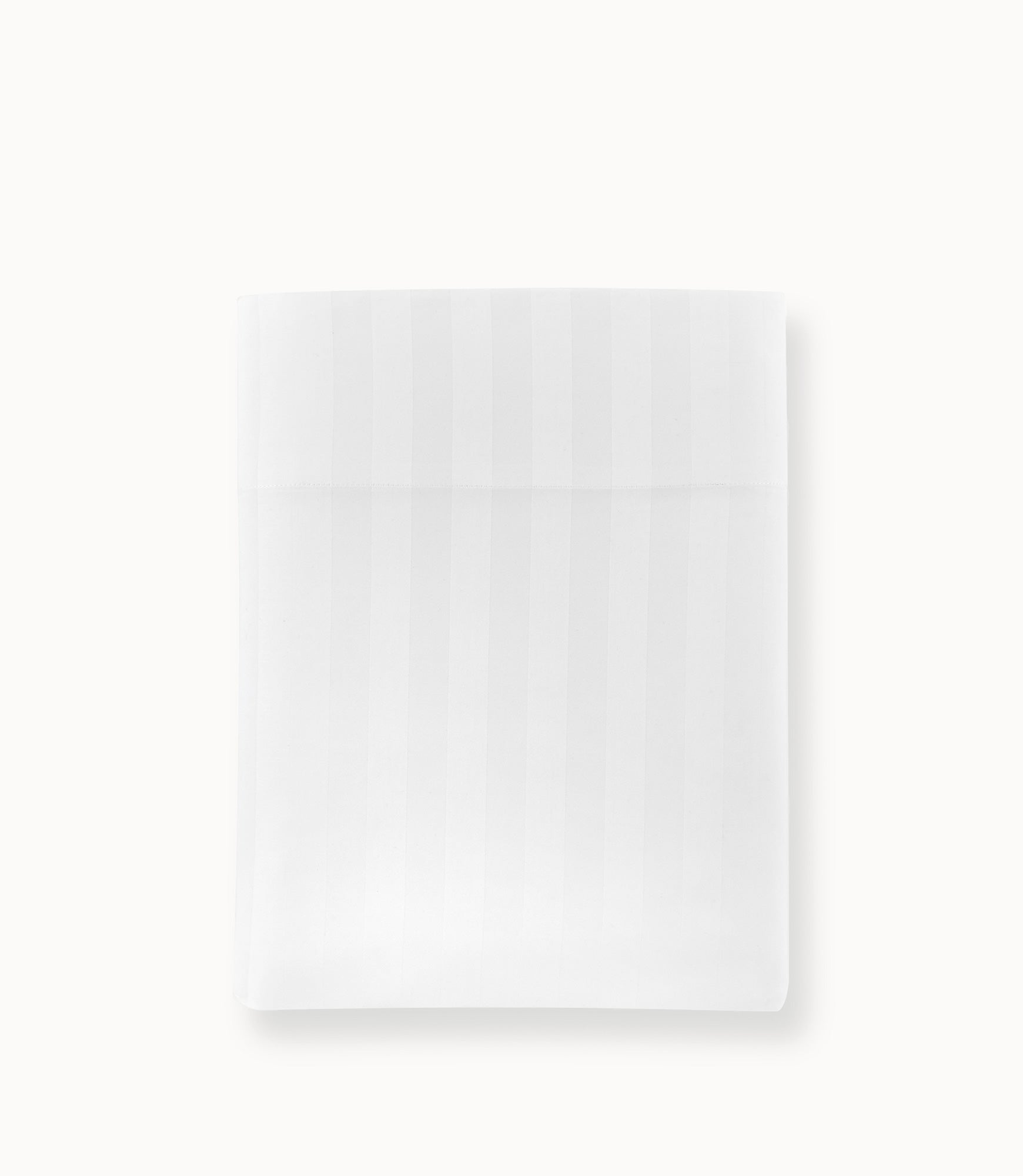 Premium Soprano Stripe Sateen Flat Sheet - Soft & Breathable 100% Cotton Bed Sheet Set - Perfect for Guest Rooms, Master Bedrooms & Luxury Hotels