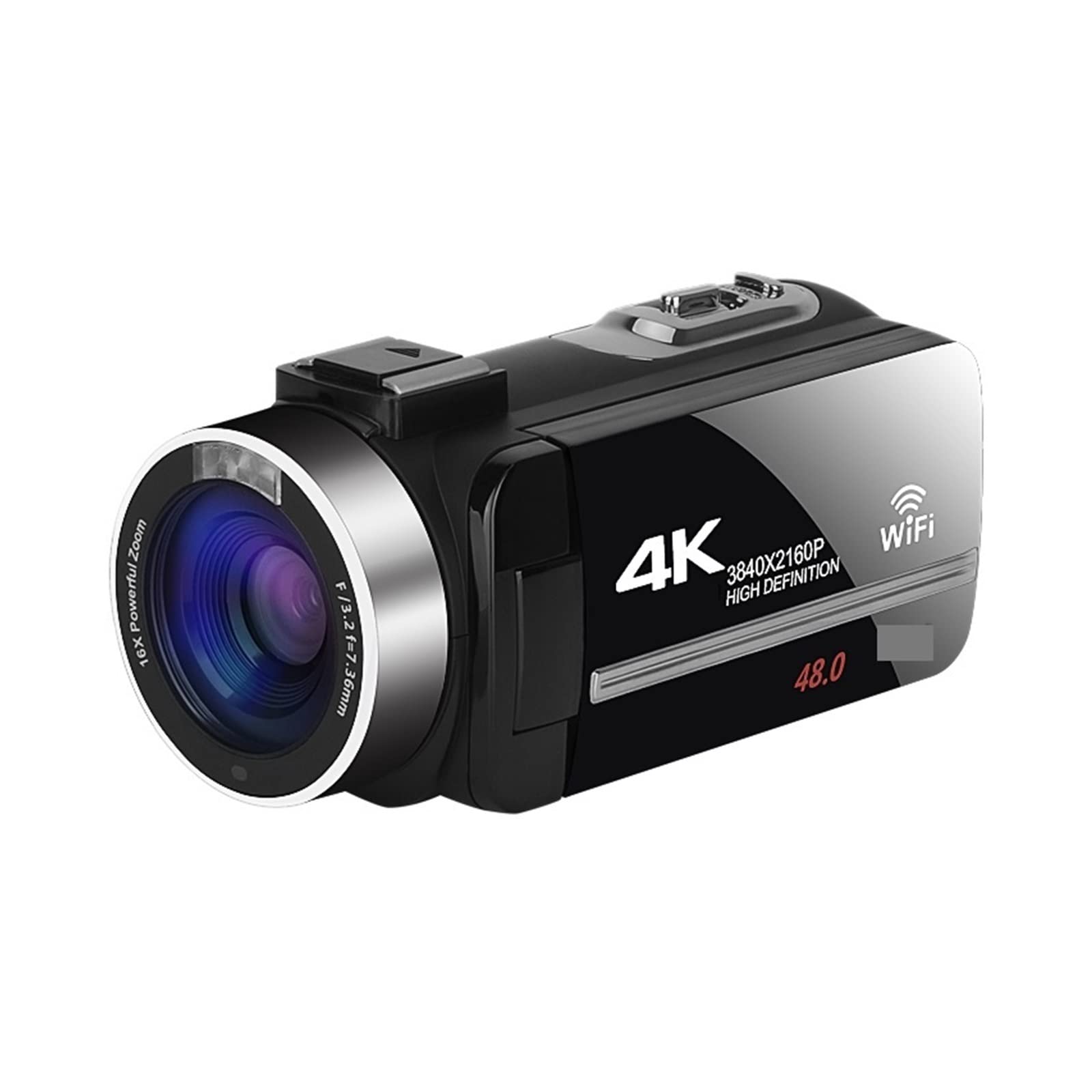 BODORME 4K Camcorder - 2 Pack for Streaming & Vlogging with Stabilizer