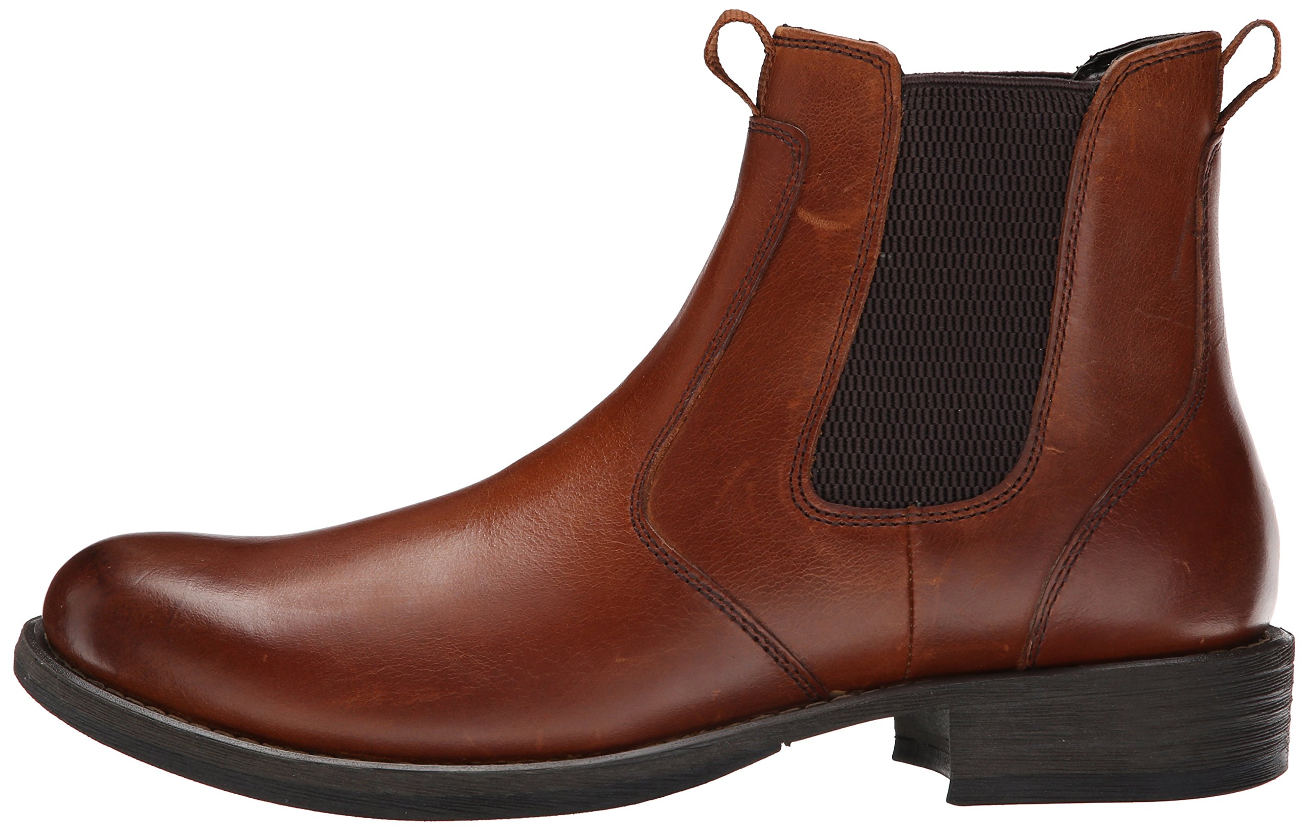 Eastland Men's Chelsea Boots - Comfortable Leather Ankle Boots for Everyday Wear, Tan Brown, Size 13 - Perfect for Casual Outfits, Office & Outdoor Activities
