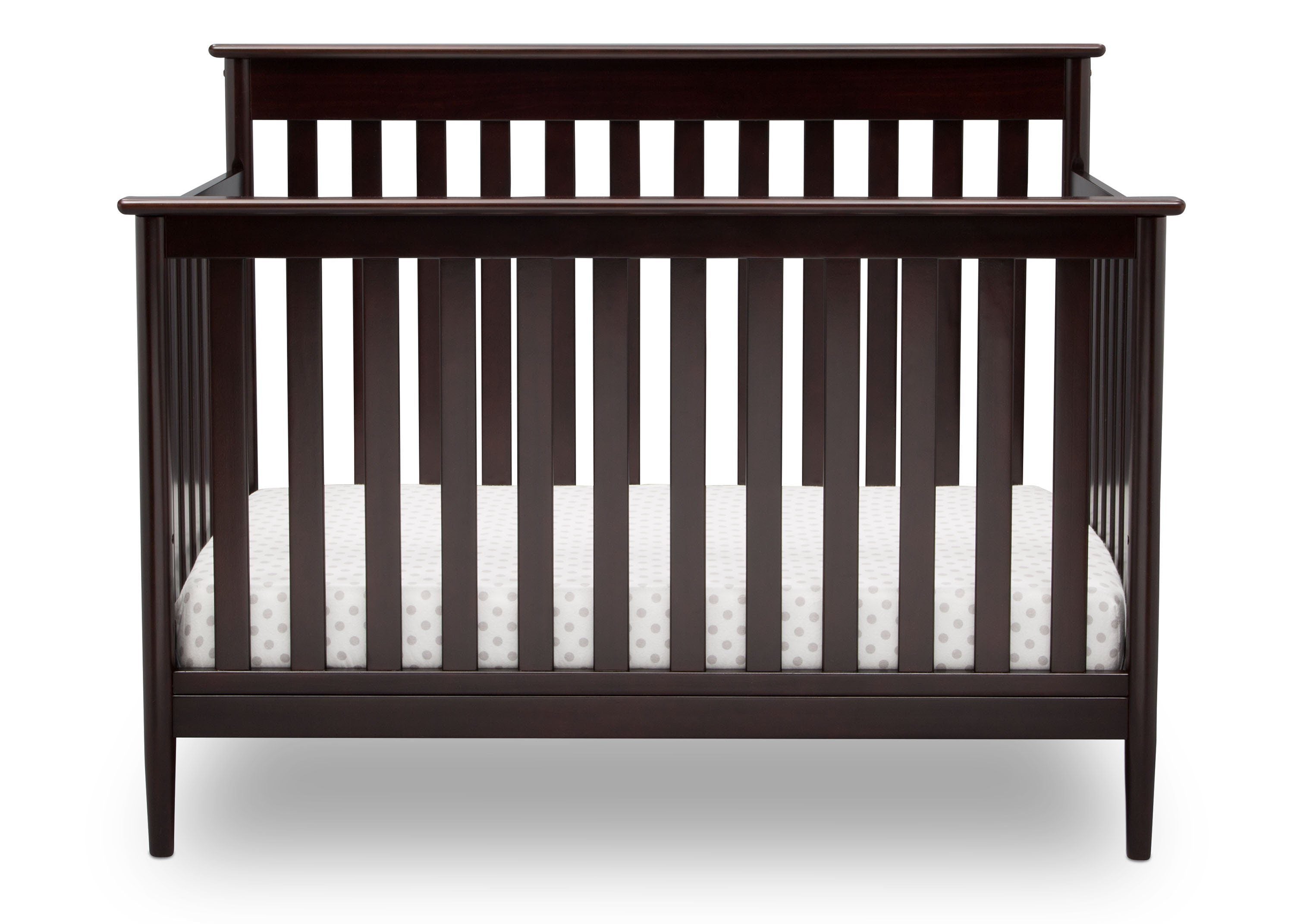 Greyson Signature 4-in-1 Convertible Baby Crib - Toddler Bed, Daybed & Full-Size Bed - Safe & Stylish Nursery Furniture for Newborns to Teens - Perfect for Small Spaces & Modern Nurseries