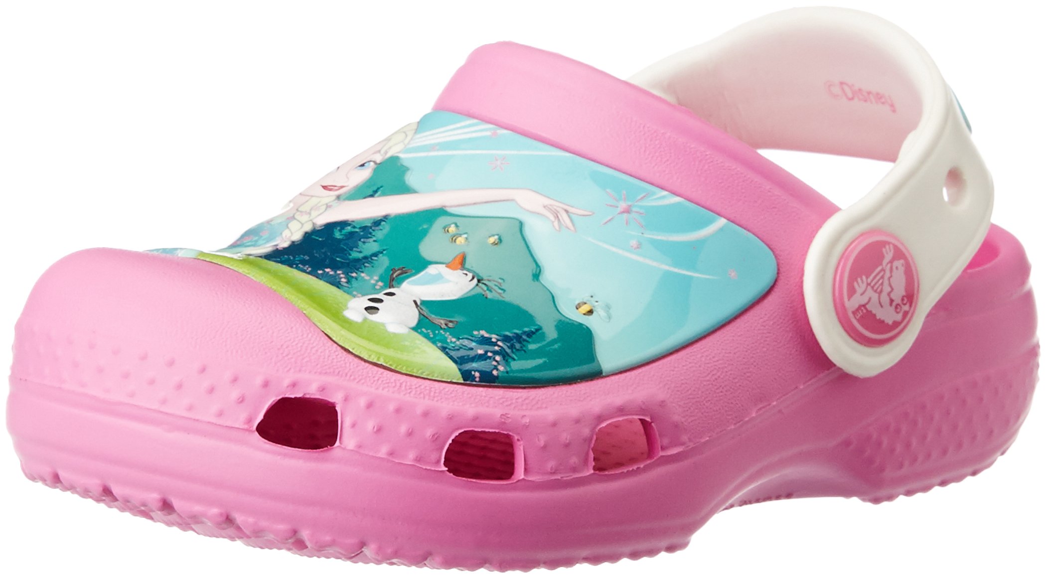 Crocs Frozen Fever Clog for Kids & Toddlers - Lightweight Comfortable Water Shoes for Beach, Pool & Outdoor Play