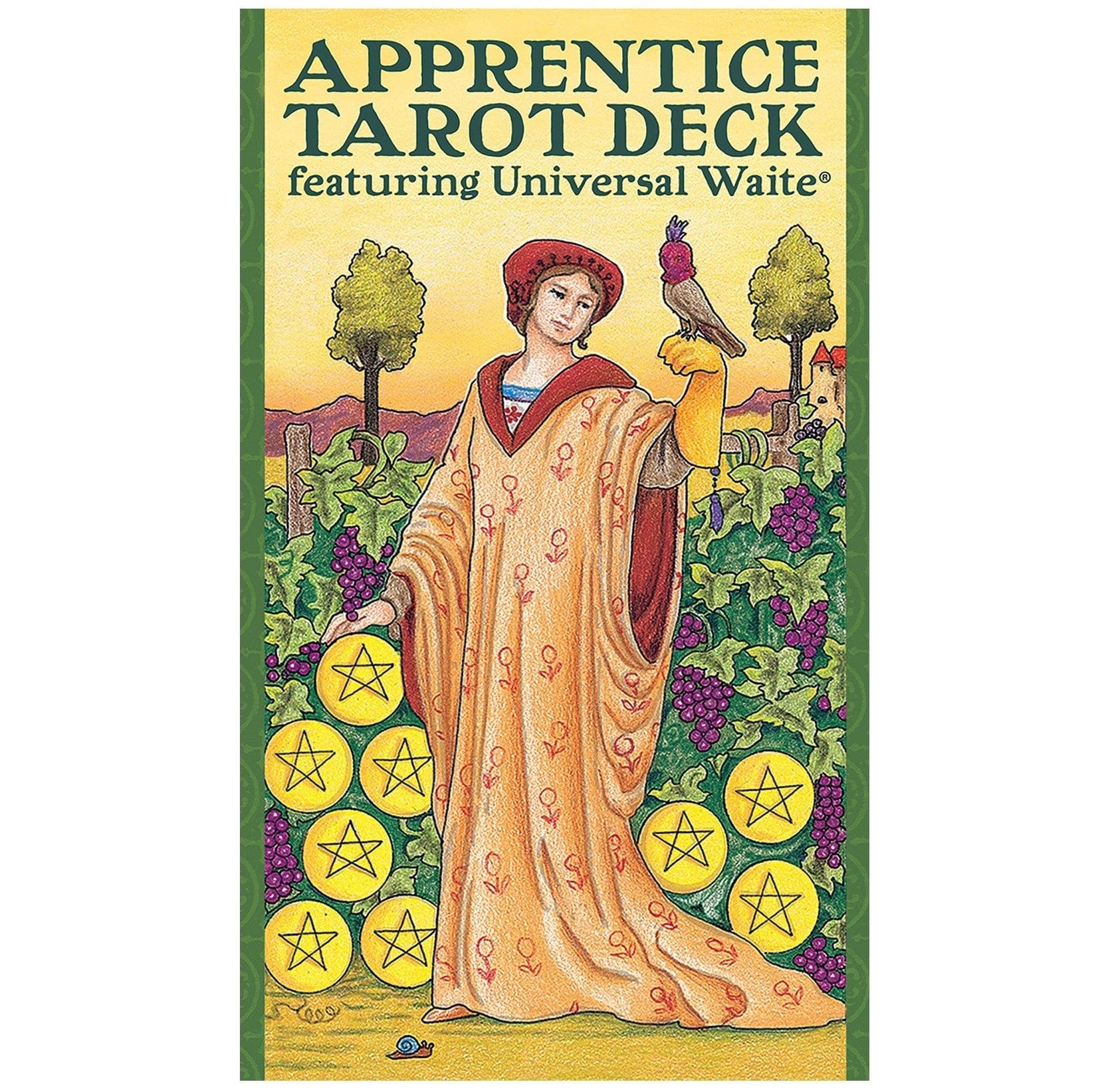 Apprentice Tarot Deck - 78-Card Beginner Tarot Set with Guidebook | Perfect for Learning Tarot, Meditation & Spiritual Growth