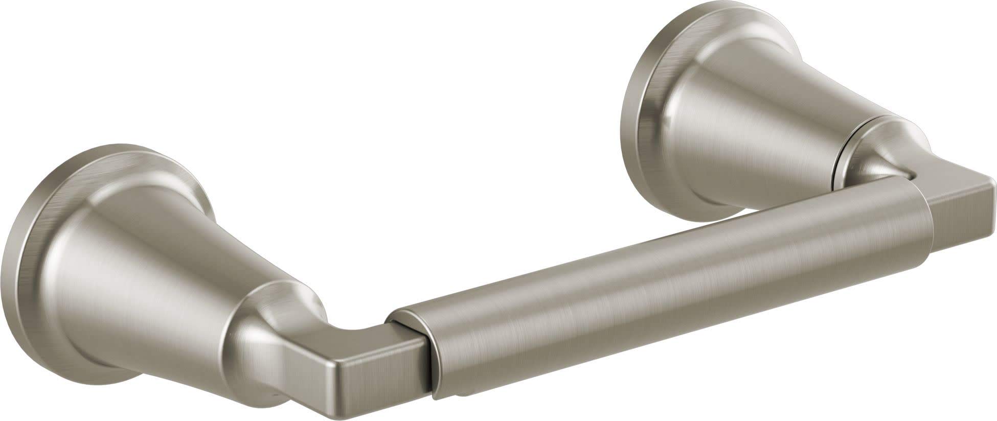 Delta 74855-SS Stainless Steel Toilet Paper Holder - Modern Bathroom Hardware for Home & Commercial Use - Perfect for Bathrooms, Restrooms, and Powder Rooms