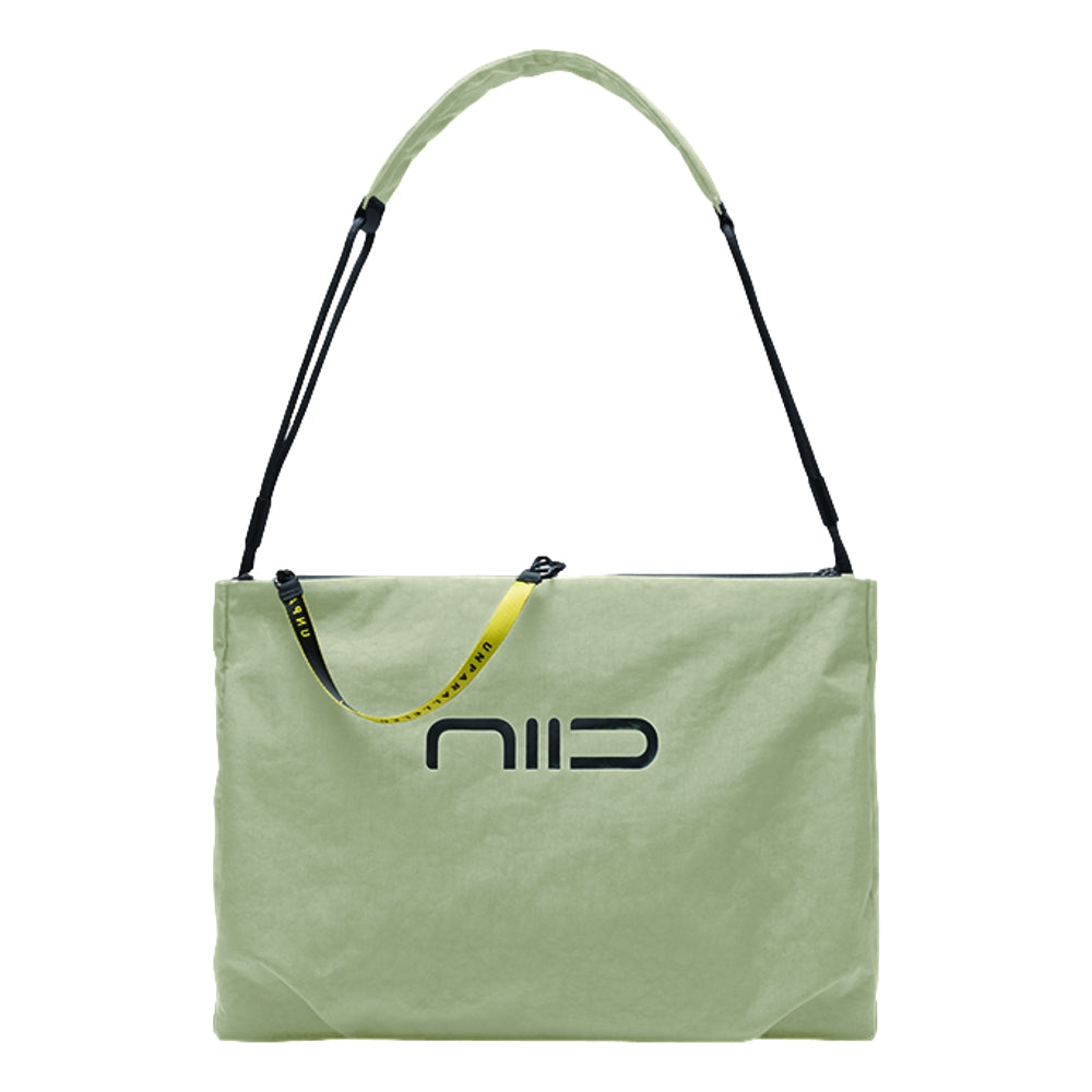 NIID STATEMENT S7 Tote Bag in Khaki/Oliver - Stylish & Spacious Canvas Tote for Work, Travel & Everyday Use