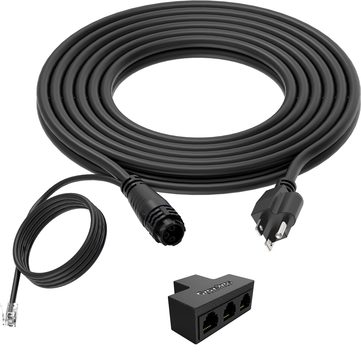 GrowPros Solutions Under Canopy Light Power Cords 120V/240V - Durable Extension Cords for Indoor Grow Lights, Hydroponics & Greenhouse Lighting