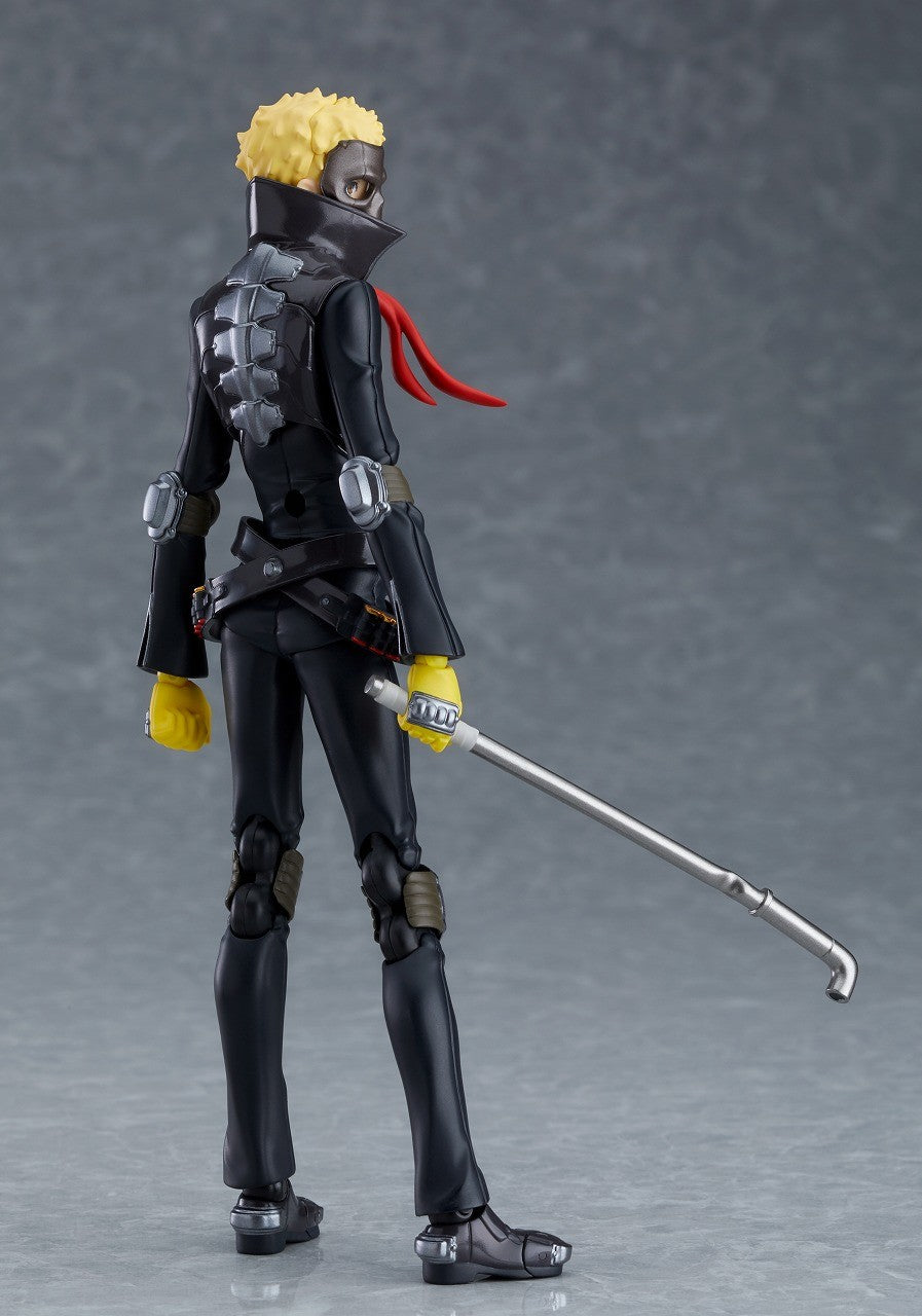 Figma #433 Skull Persona 5 Collectible Action Figure - Perfect for Anime Fans, Gaming Display & Cosplay Props