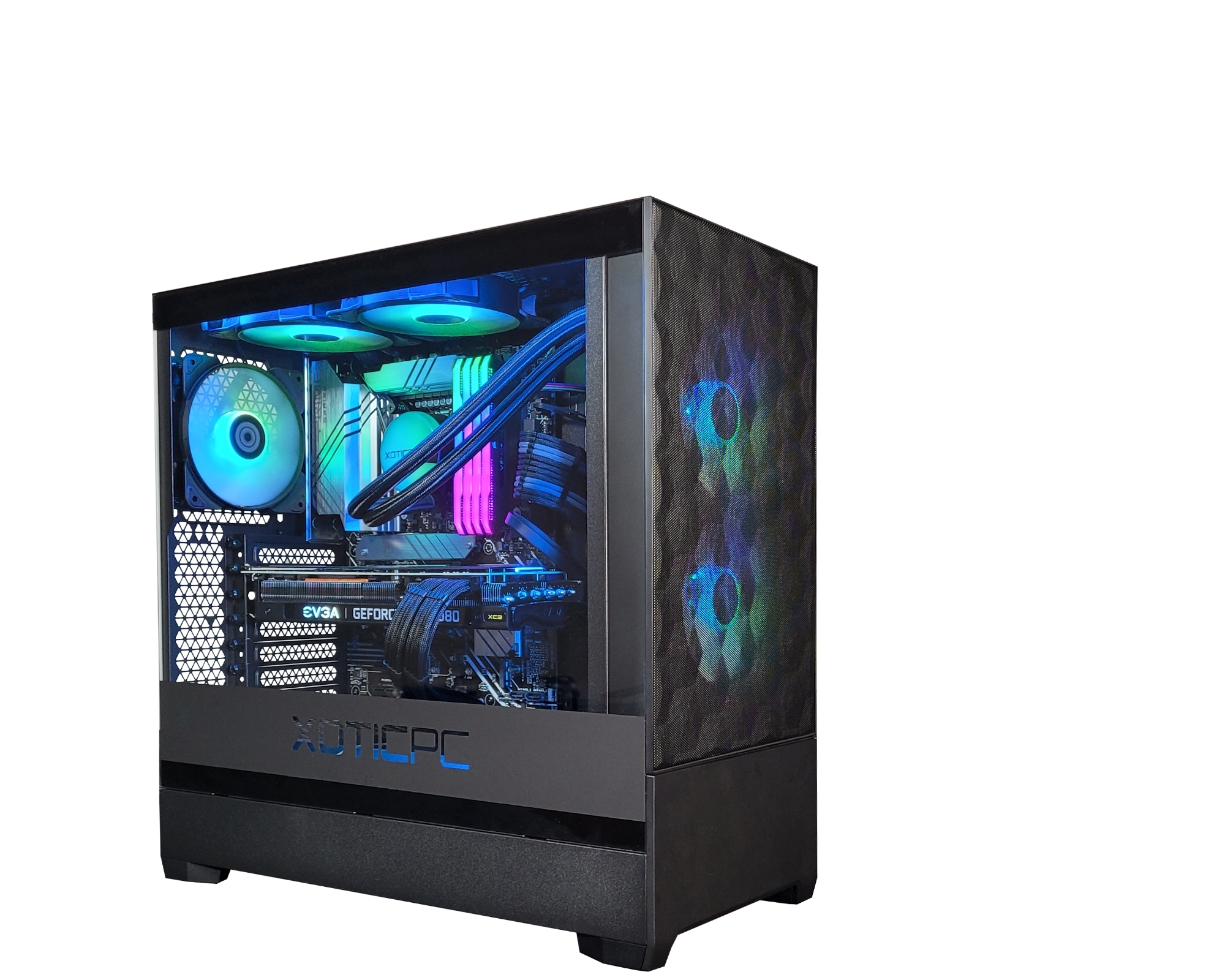 XOTIC PC G5 Pop Air Gaming Desktop - High Performance Gaming PC with RGB Lighting for Esports & Streaming | Perfect for Fortnite, Call of Duty & VR Gaming
