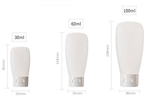 12-Pack Empty White Plastic Squeeze Tubes (30ml/1oz) with Flip Top Caps - Refillable Travel Containers for Facial Cleanser, Makeup, Cosmetics, Lotion, Shampoo & Shower Gel - Perfect for DIY Skincare, Travel Toiletries & Salon Professional Use