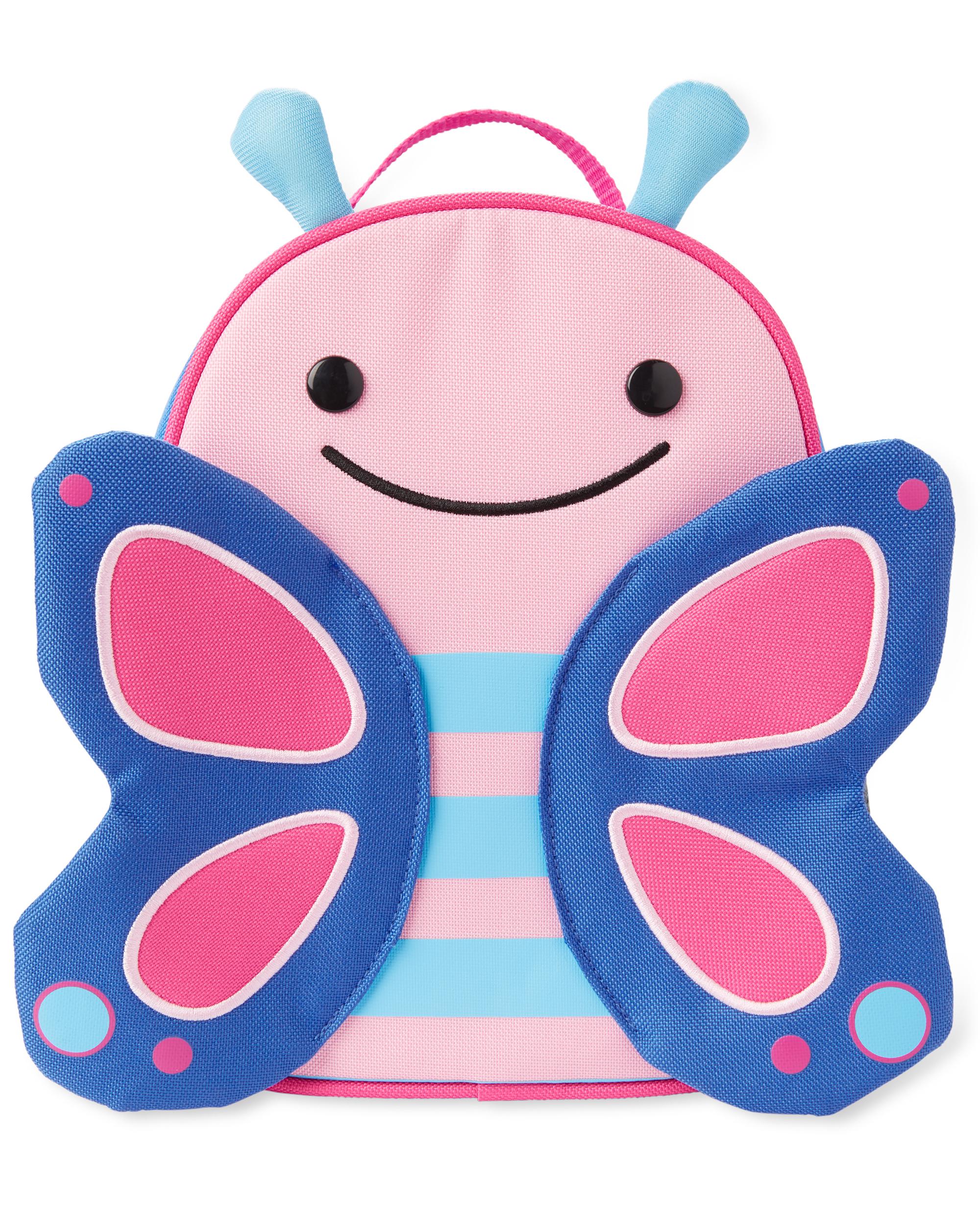 Skip Hop Zoo Mini Backpack with Safety Harness for Toddlers - Cute Animal-Themed Kids Travel Bag for Daycare, Preschool & Outdoor Adventures